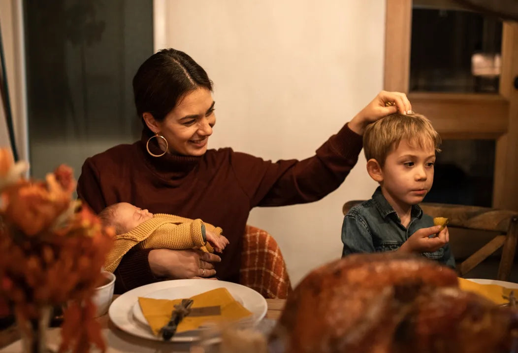 Enjoy eating together with your family