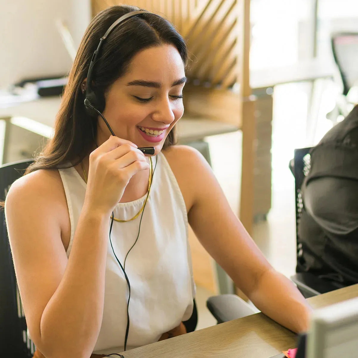 Employé du service clientèle