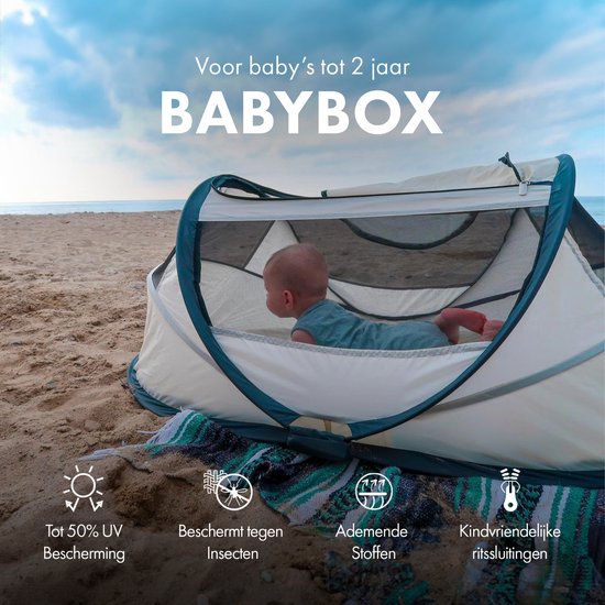 BabyBox Camping Cot - Cream