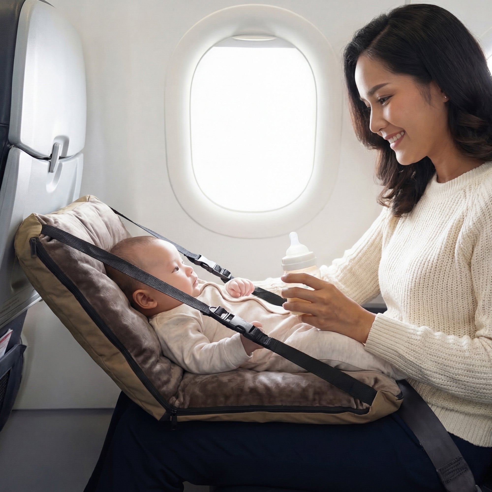 AirTraveller Airplane Bed - Brown