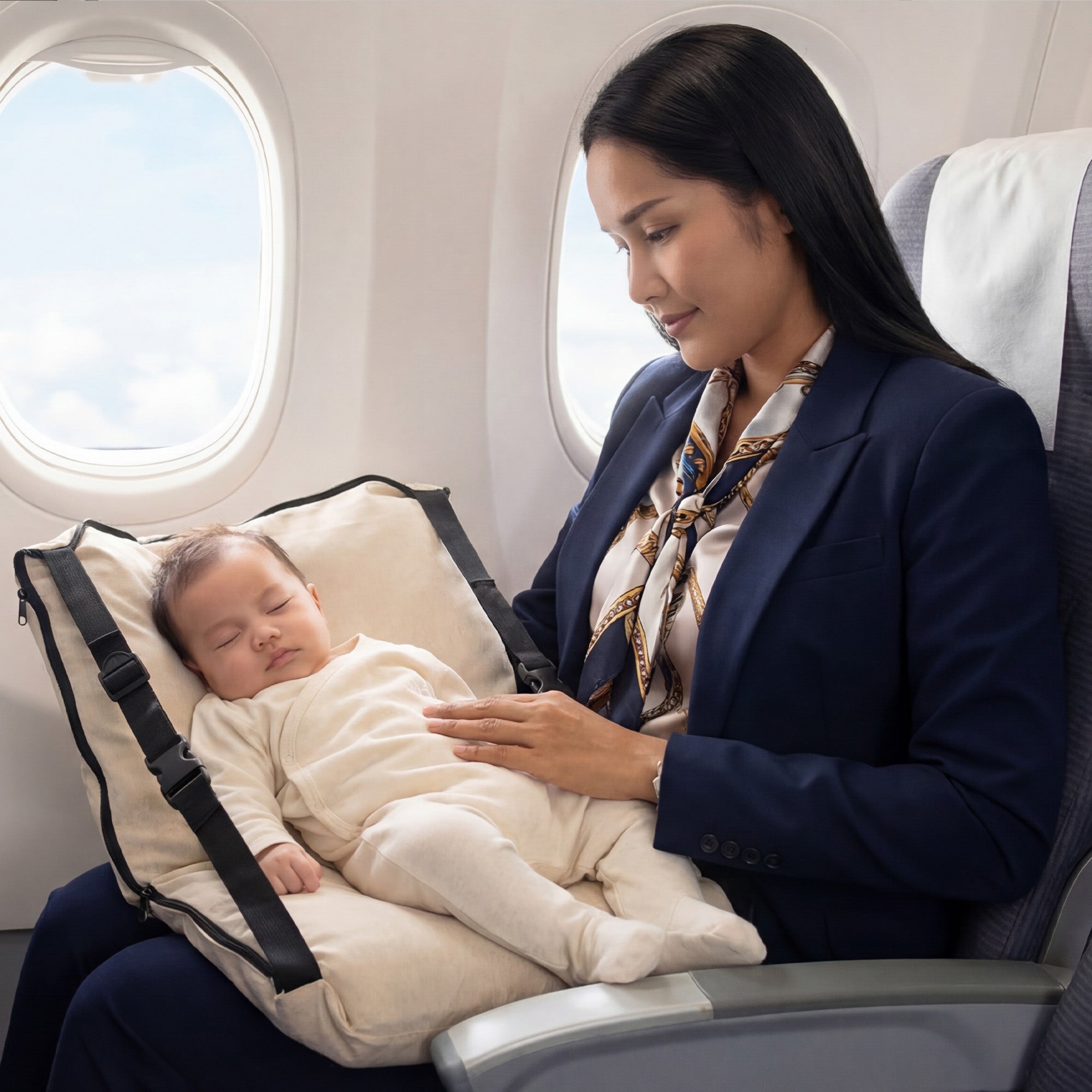 AirTraveller Airplane Bed - Cream