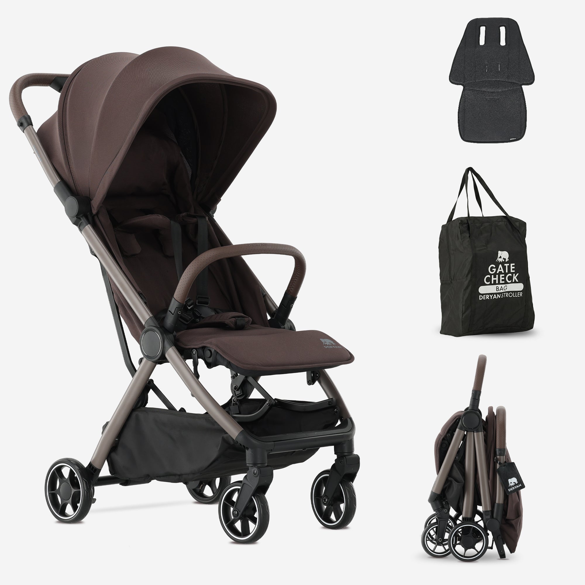 Air Buggy Chocolate – La poussette de voyage par excellence