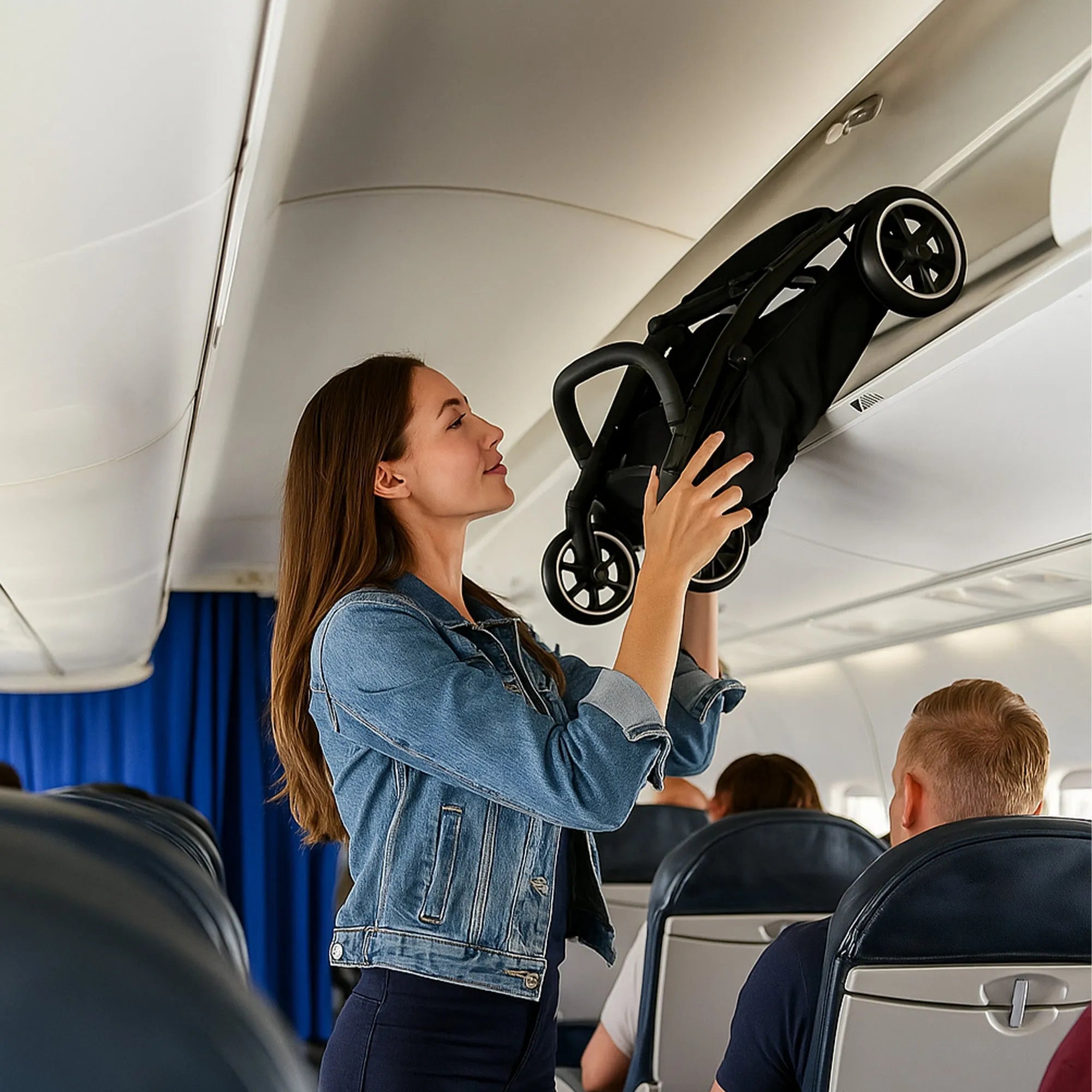 Rolo Easy Lightweight Stroller Blue