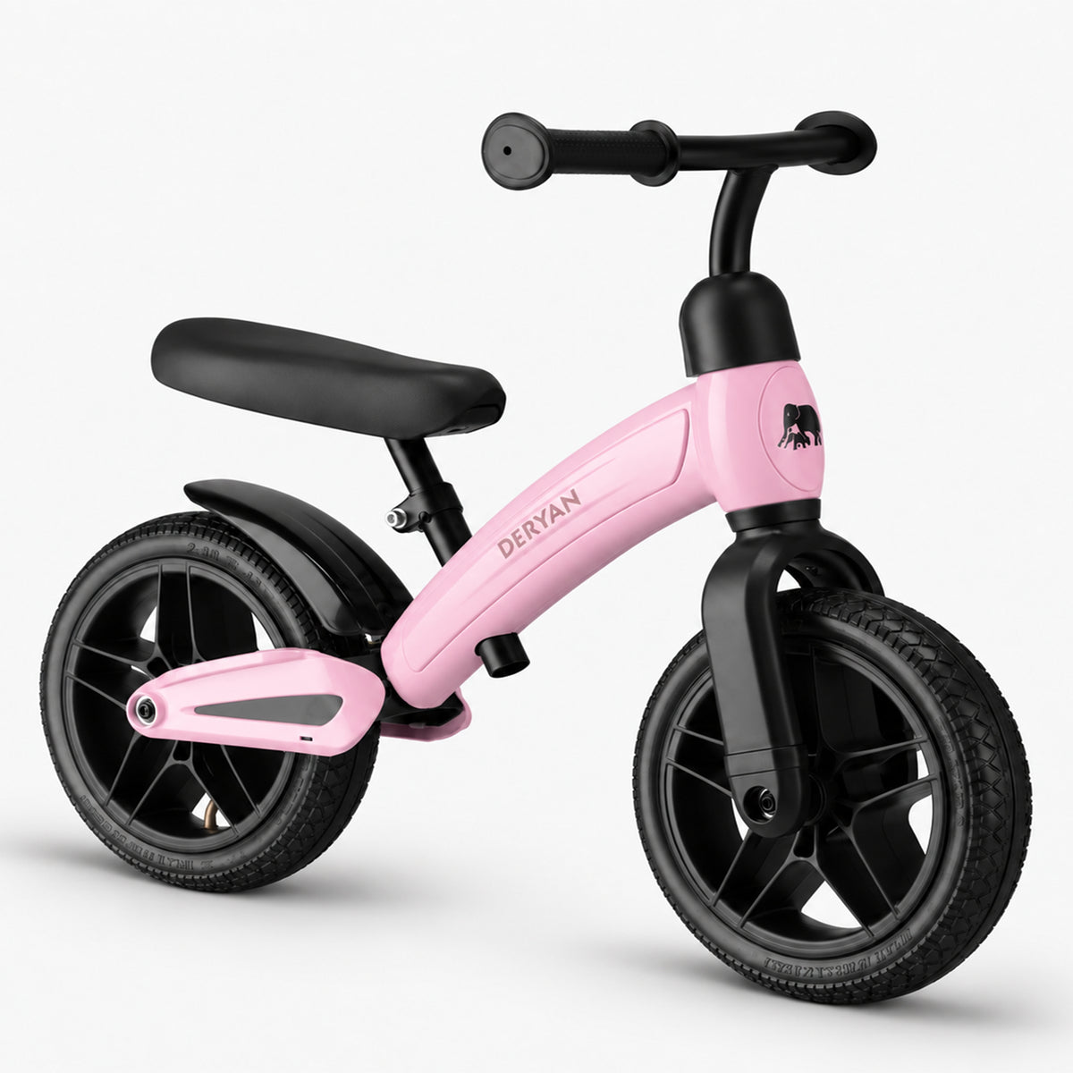 Luksus-løbecykel 10 tommer – lyserød