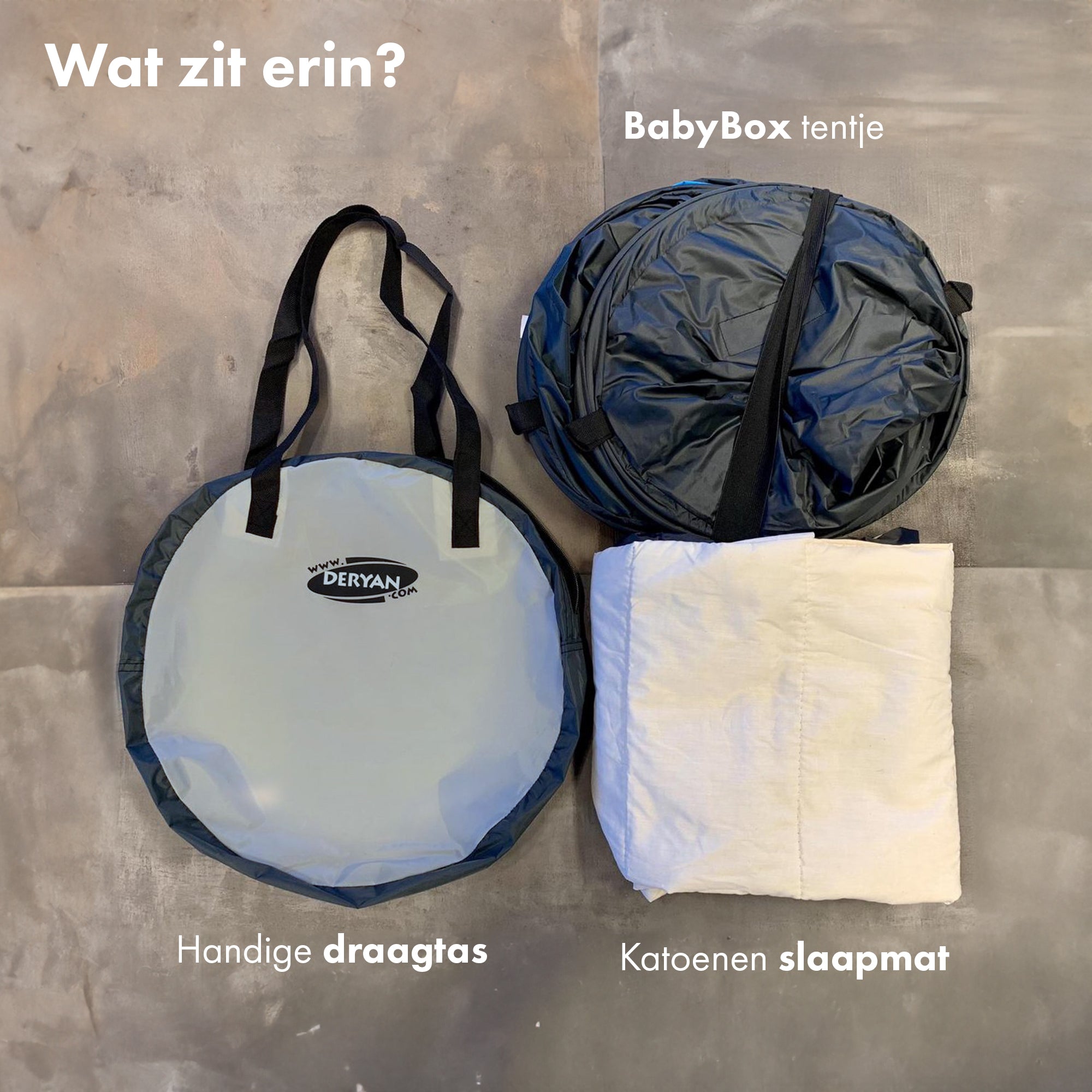 BabyBox Camping Cot - Sky Blue