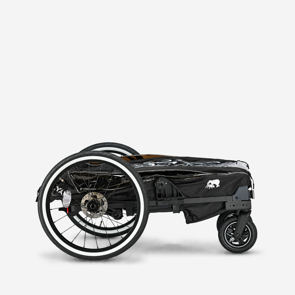 Luxury Bike Trailer V2 - Stroller - Jogging Stroller Black