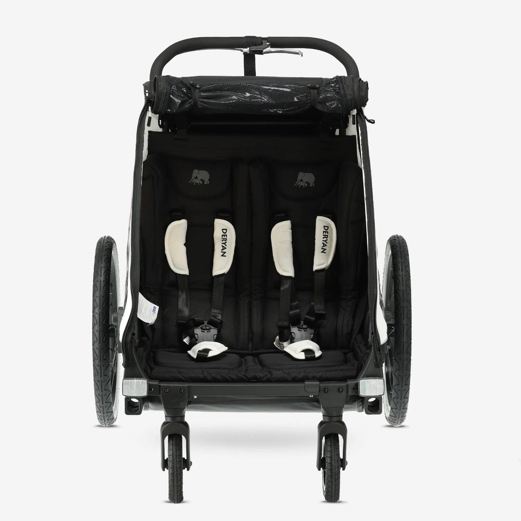 Luxury Bike Trailer V2 - Stroller - Jogging Stroller Cream