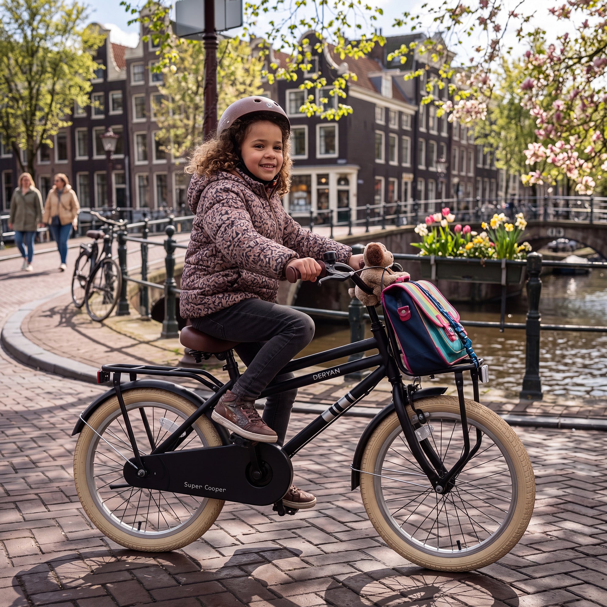 Cooper Kinderfiets met standaard - 18 Inch