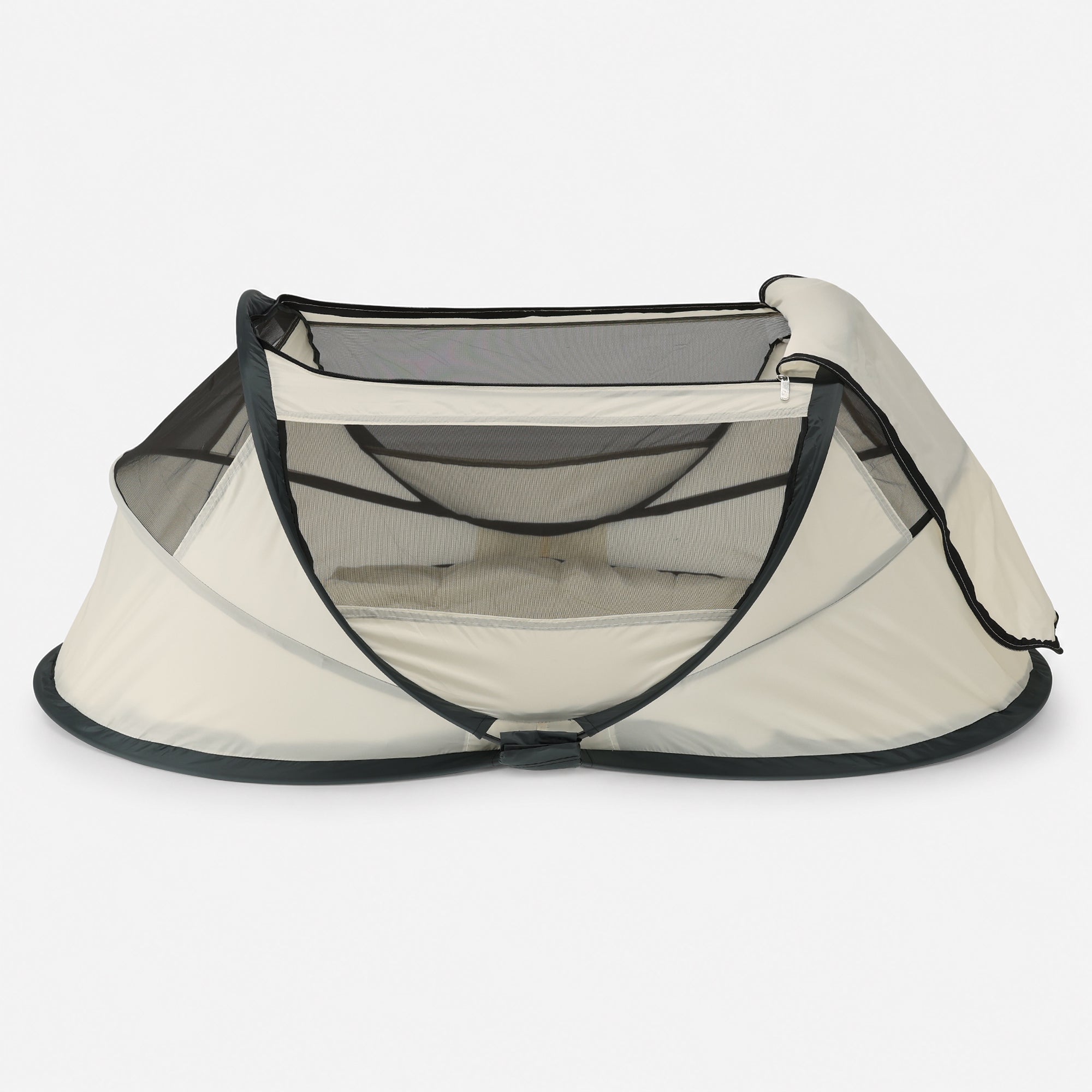 BabyBox baby tentje Campingbedje + katoenen dekje - Cream