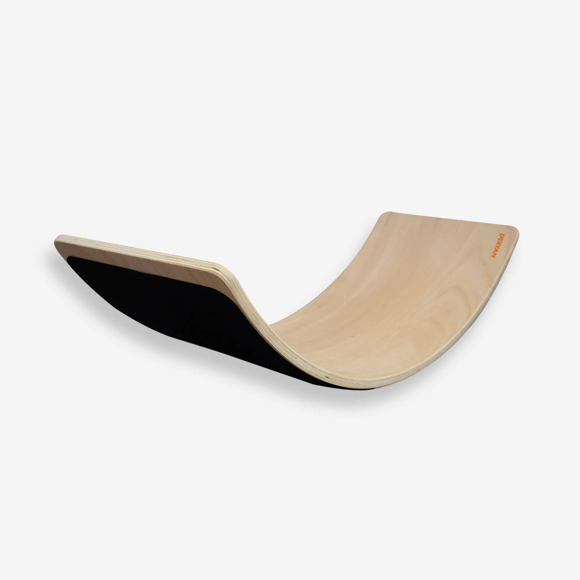 Balansbräda trä med filt 90 cm