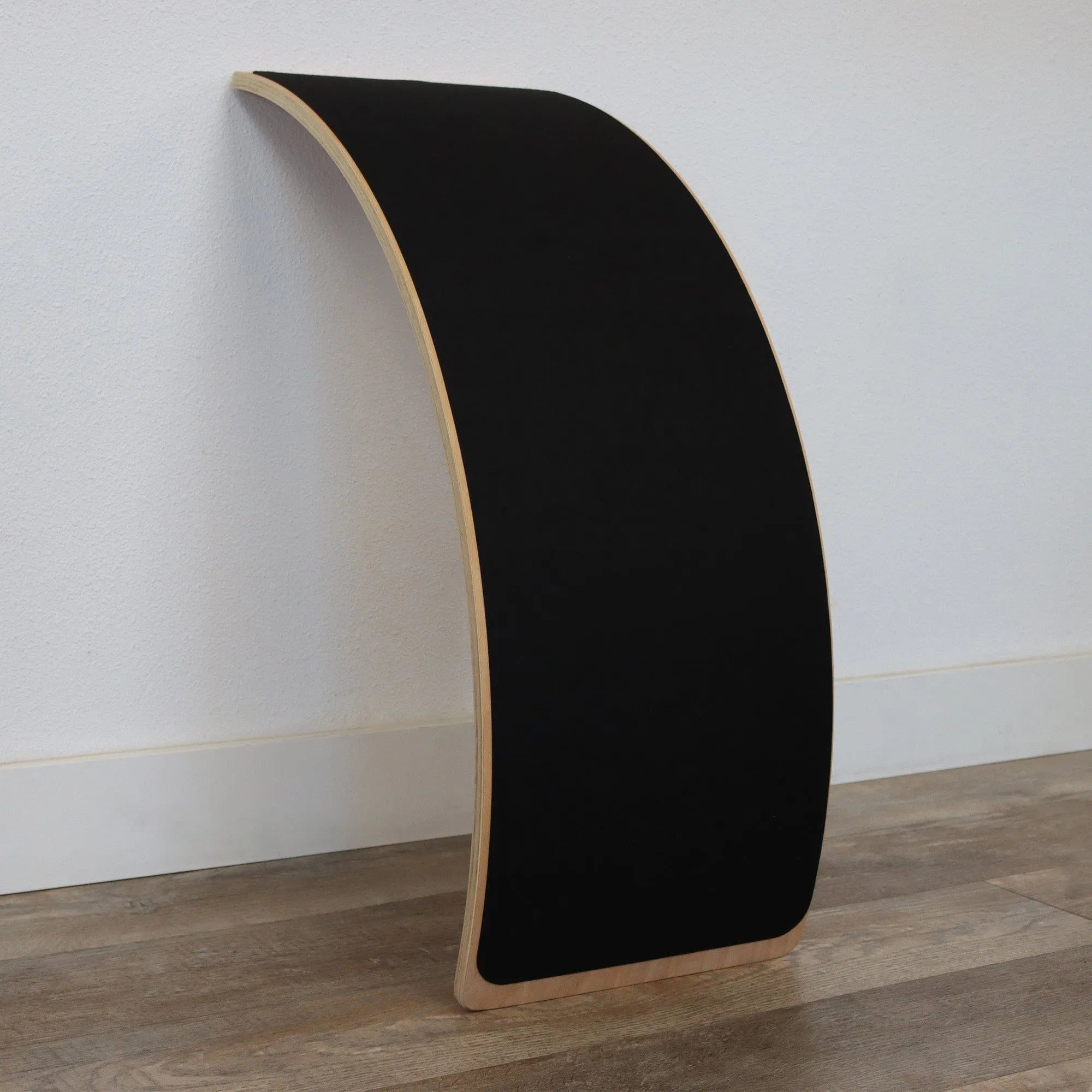 Balansbräda trä med filt 90 cm