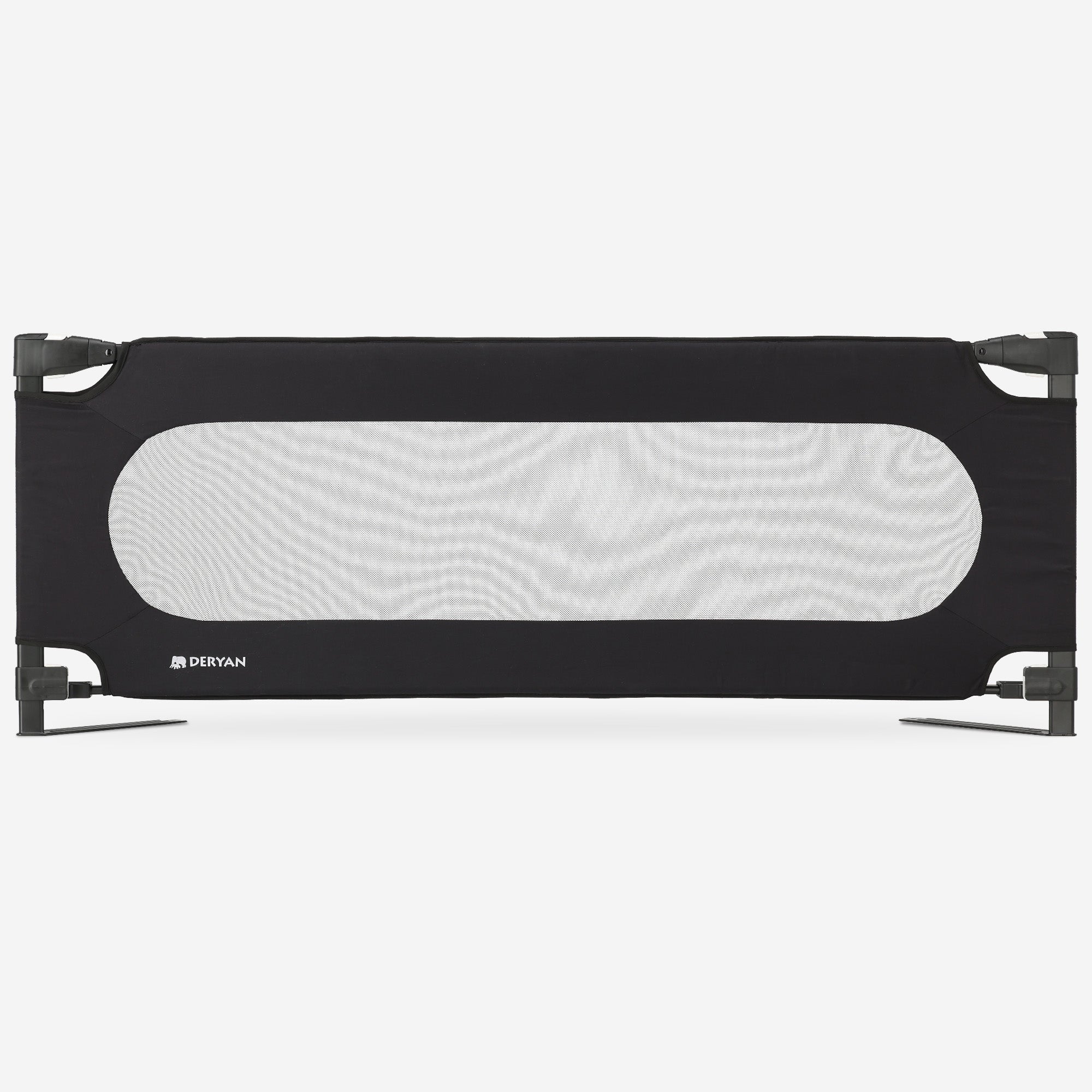 Barre de lit de luxe 150 cm Noir