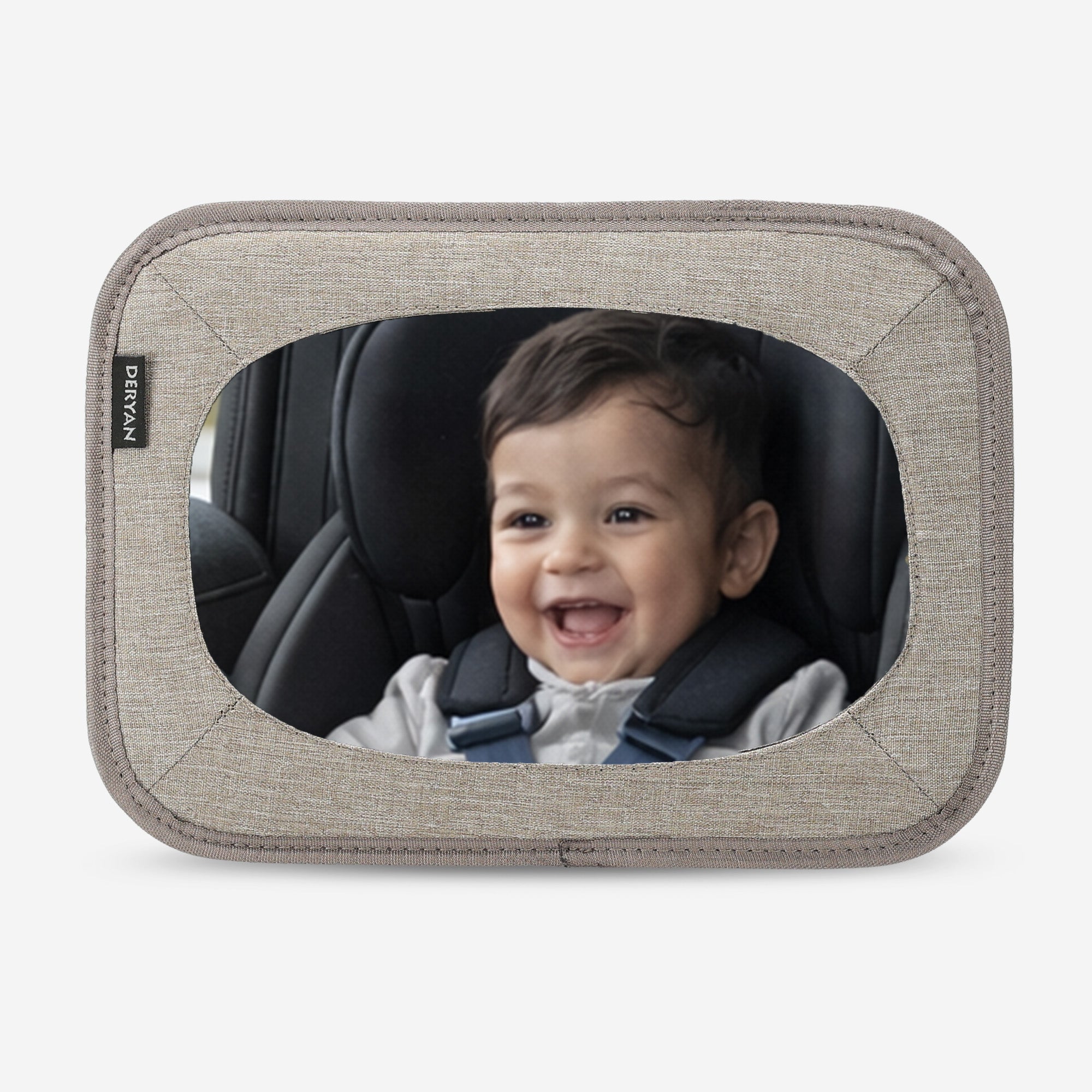 Truffle Nougat Baby Car Mirror