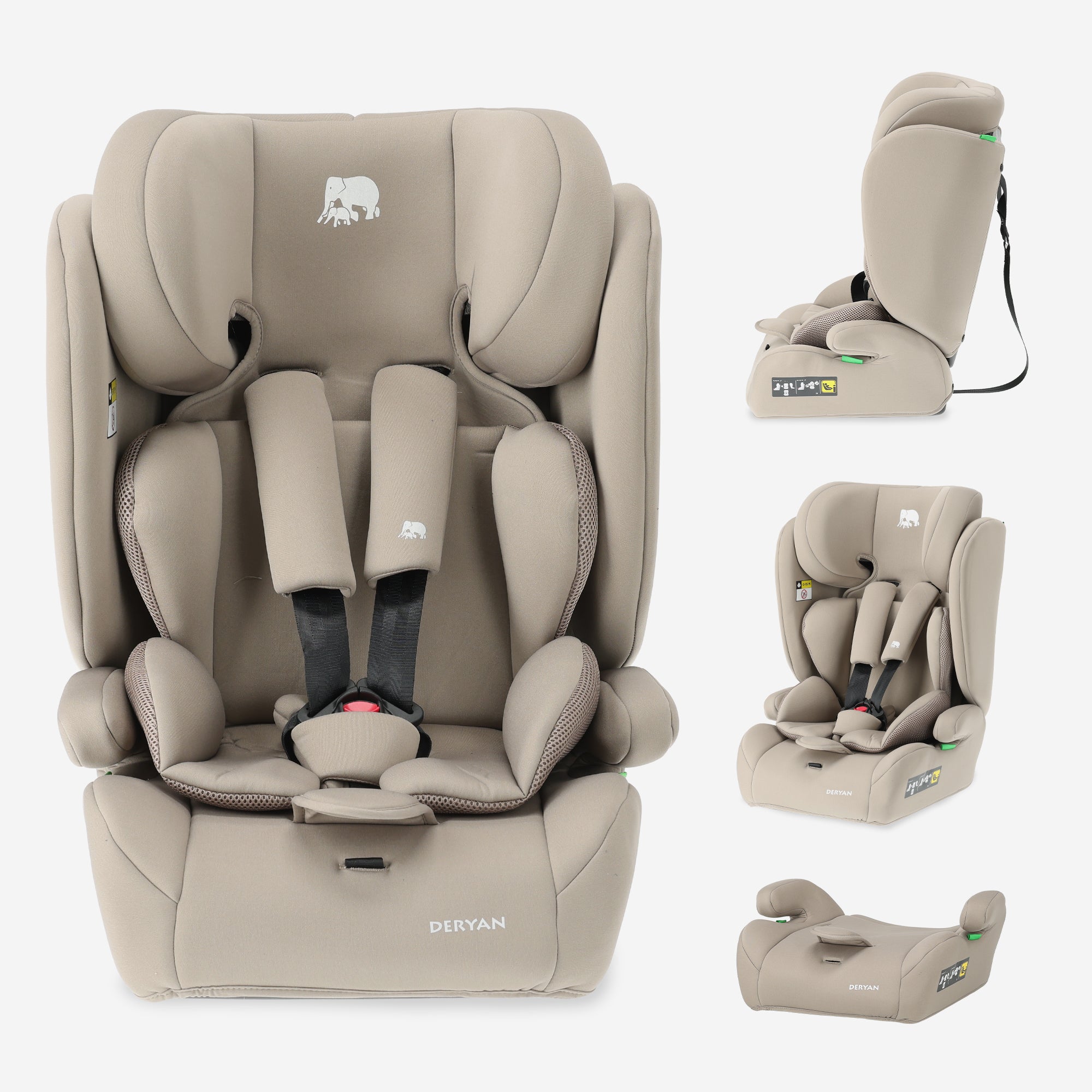 Carter Basic i-Size Car Seat 76–150 cm – 9–36 kg – Nougat