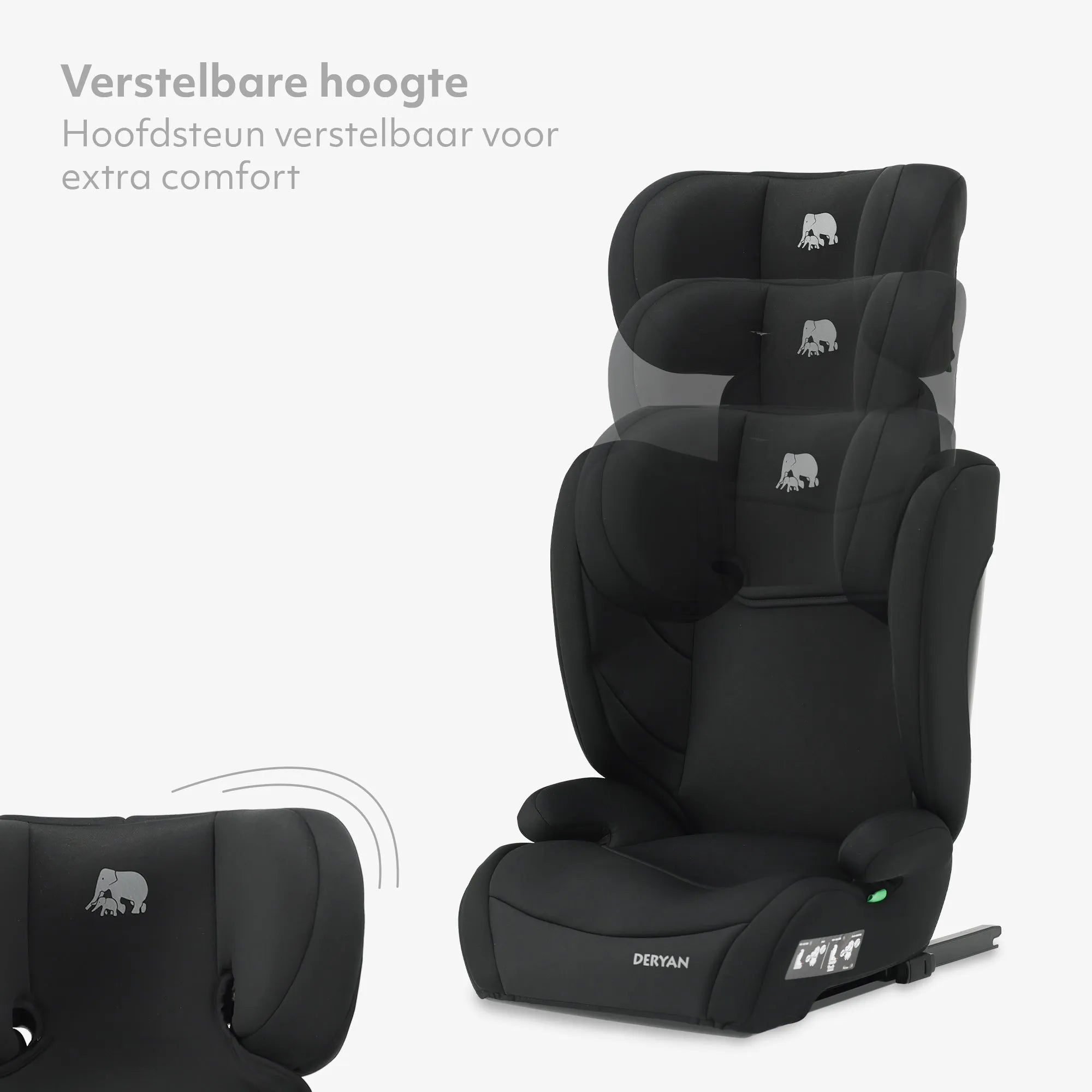 Charlie Luxe i-Size/isofix Autostol Fra 3,5 år til ca. 12 år - 100-150 cm