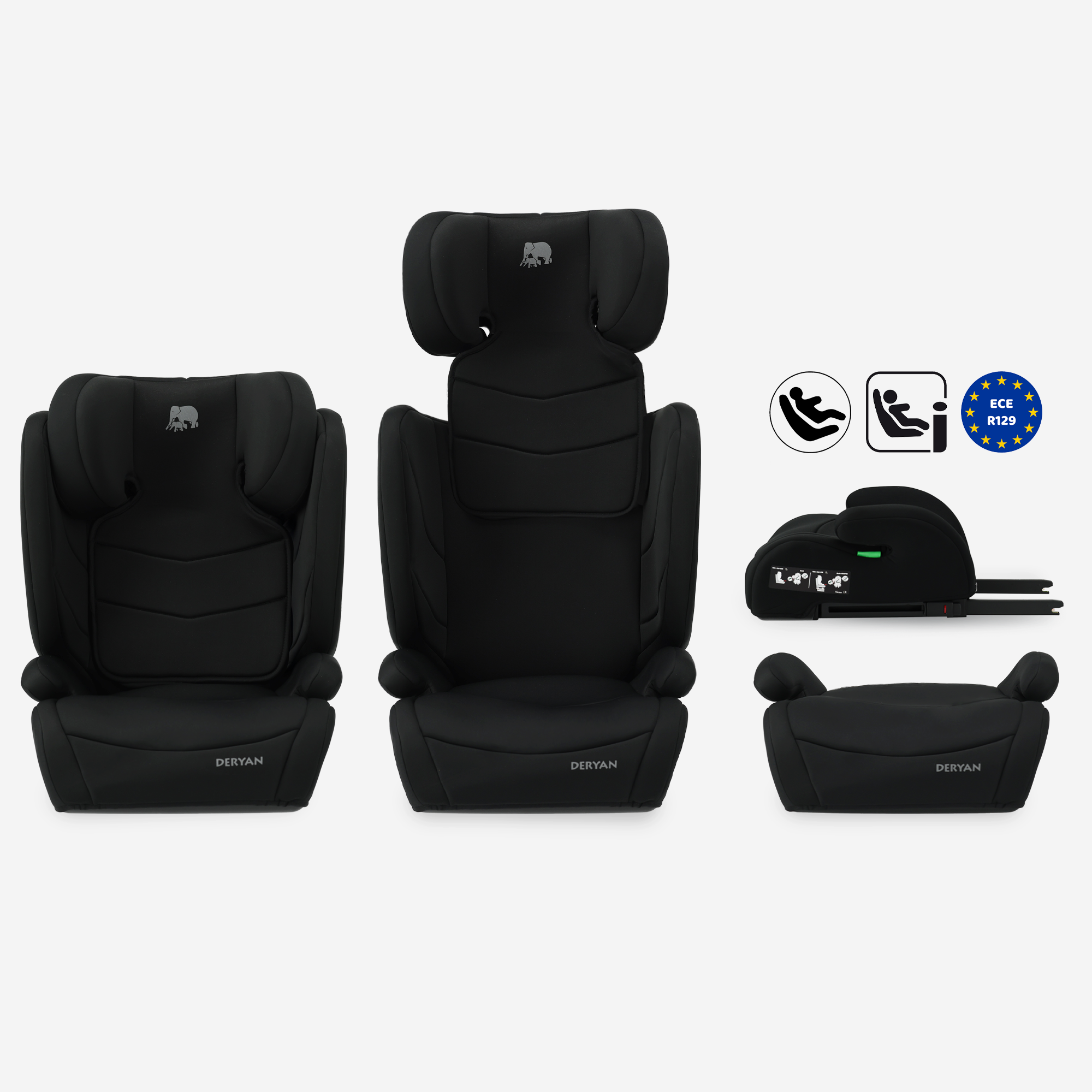 Charlie Luxe i-Size/isofix Autostol Fra 3,5 år til ca. 12 år - 100-150 cm