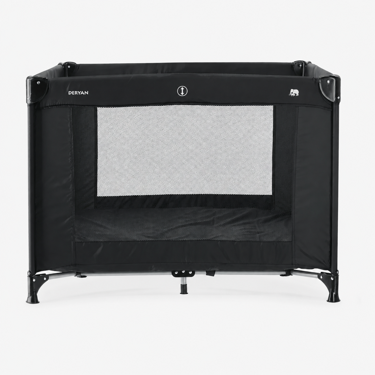 Foldable Playpen 100x100 cm - Black