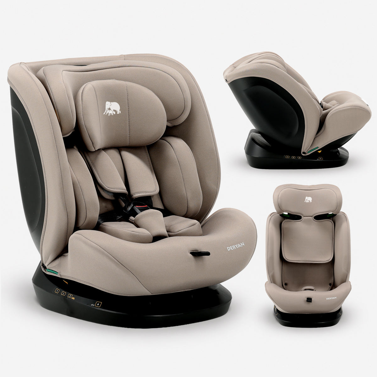 Clyde I-Size Autostoel - 40 tot 150 cm - Truffle Nougat