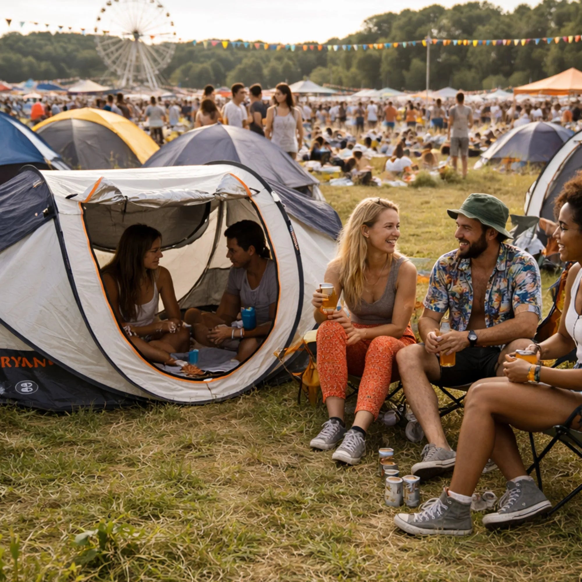 Pop Up Tent Cocoon - 2000MM waterkolom - Navy