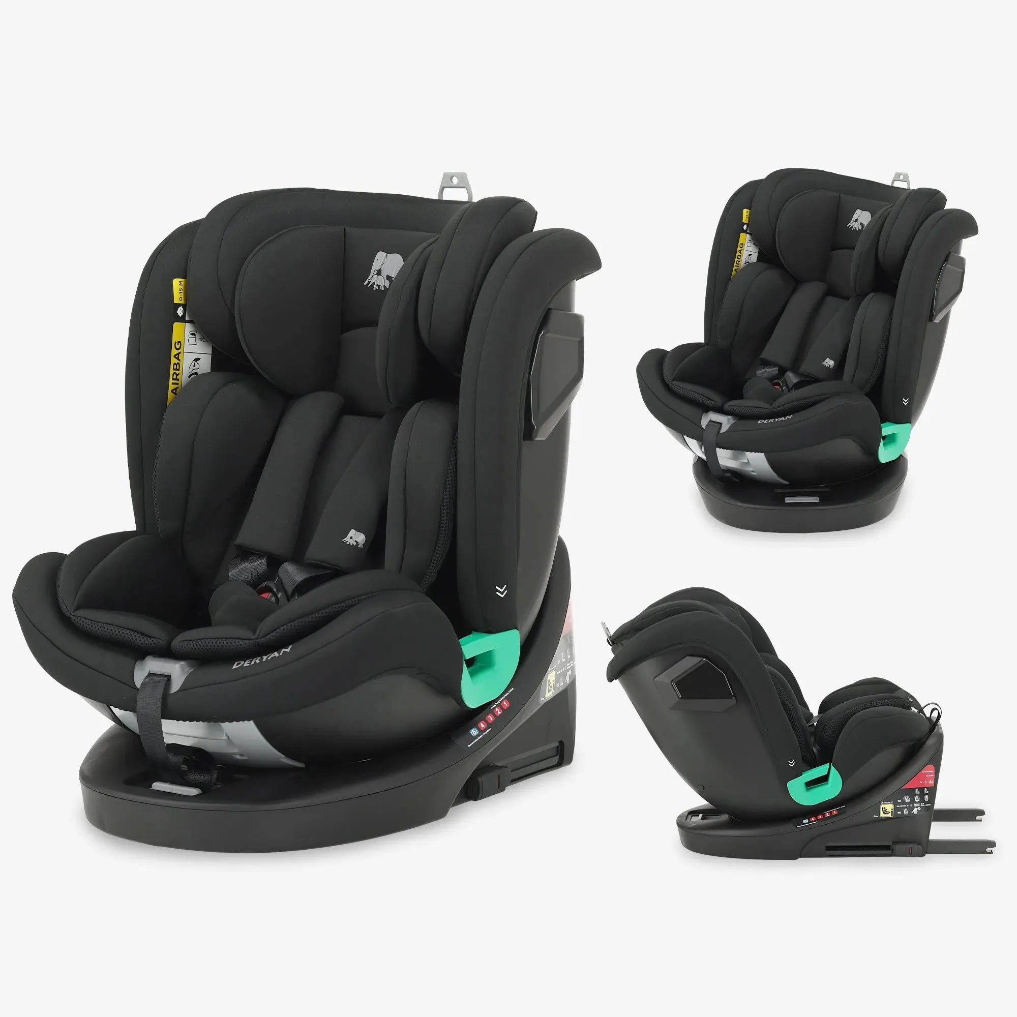 Colin Luxe I-size Car Seat - Group 0-1-2-3 - Isofix - Swivels 360°