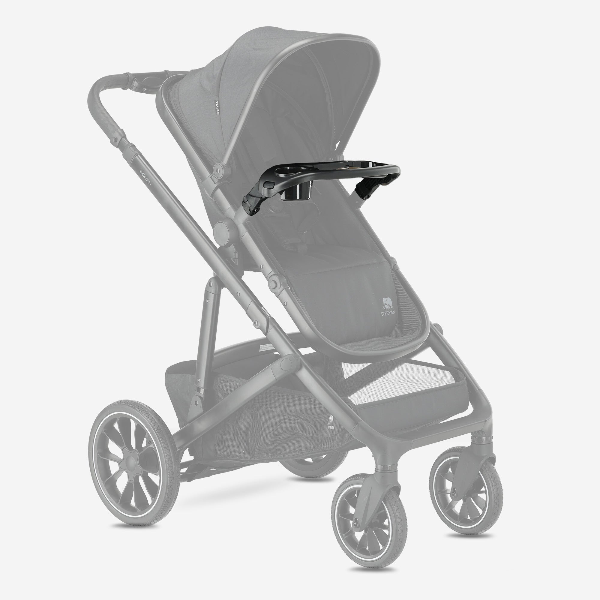 Evy Tablett mit Getränkehalter für Kinderwagen