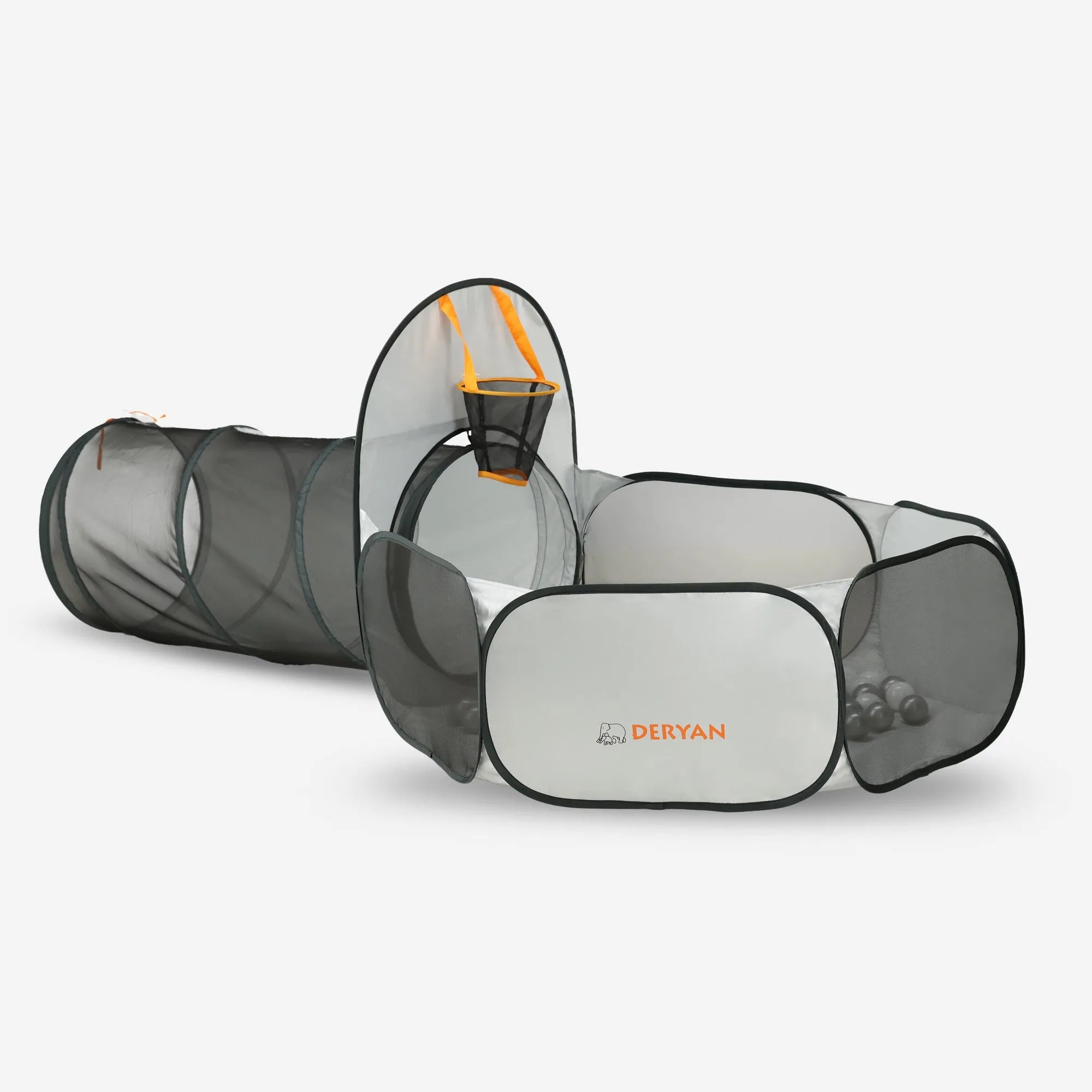 Basketball-Tablett Silber