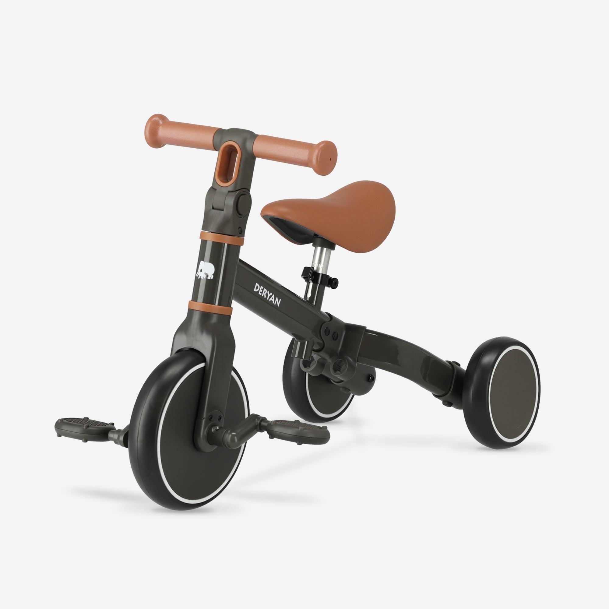 fahrrad mit 4 rädern kaufen Jaime 4-in-1 Laufrad Schwarz | Produktdetails