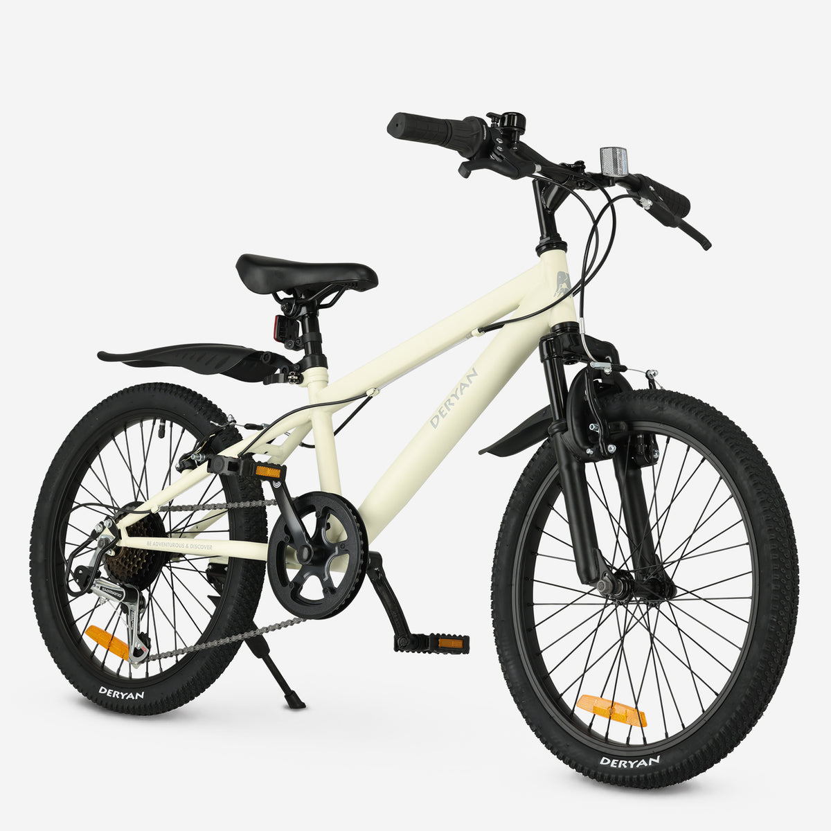 jugend mountainbike 20 zoll Kinder-Mountainbike – Cremefarben If Gear 5 luffy Football Farbe:DUNKLES OLIVGRÜN