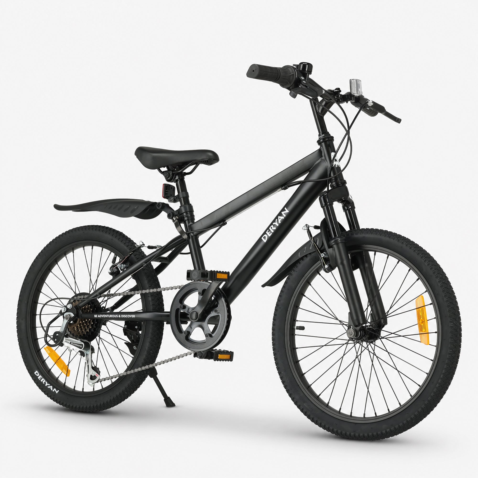 Kinder Mountainbike 20 Inch - Zwart