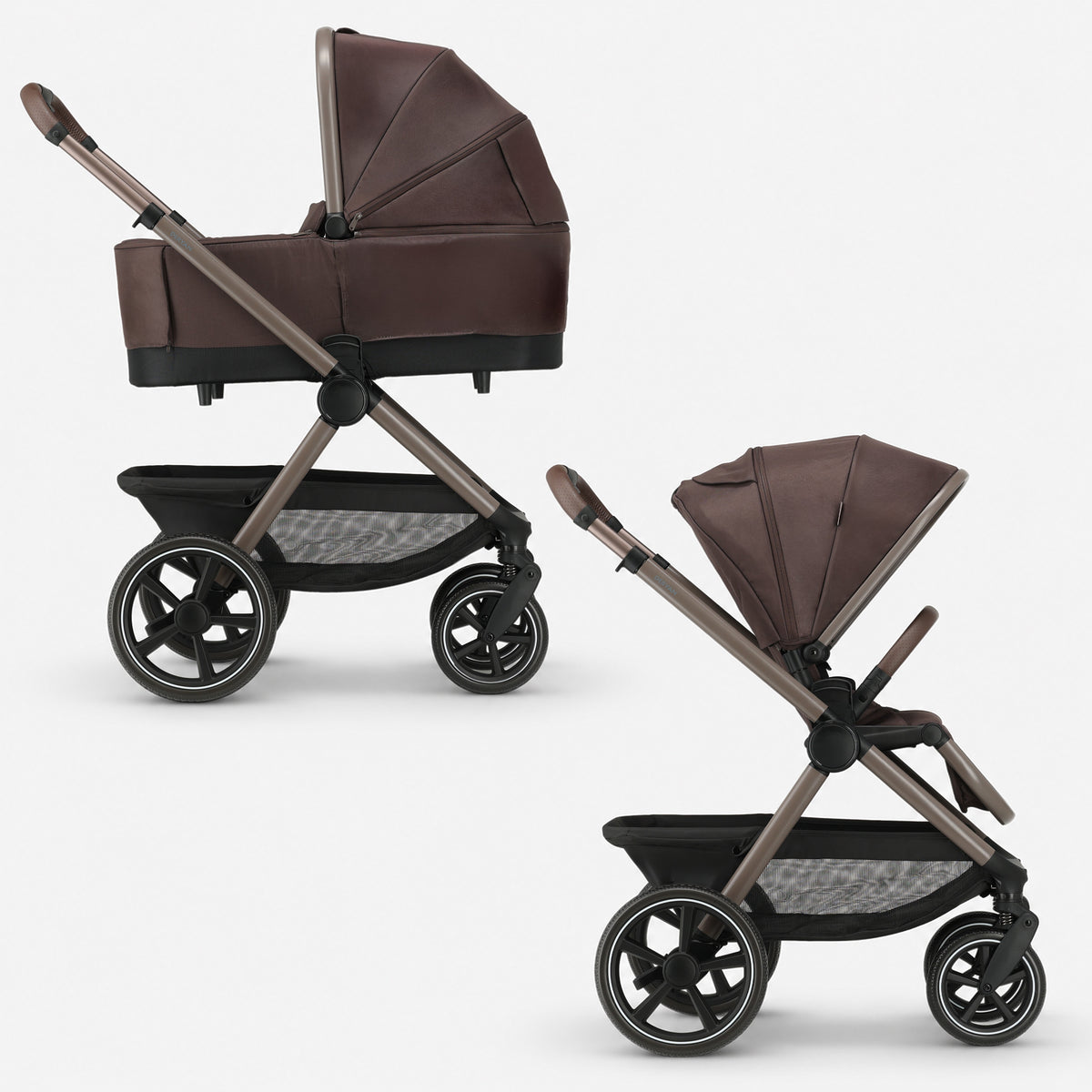 Naya 2-in-1 Stroller, Chocolate