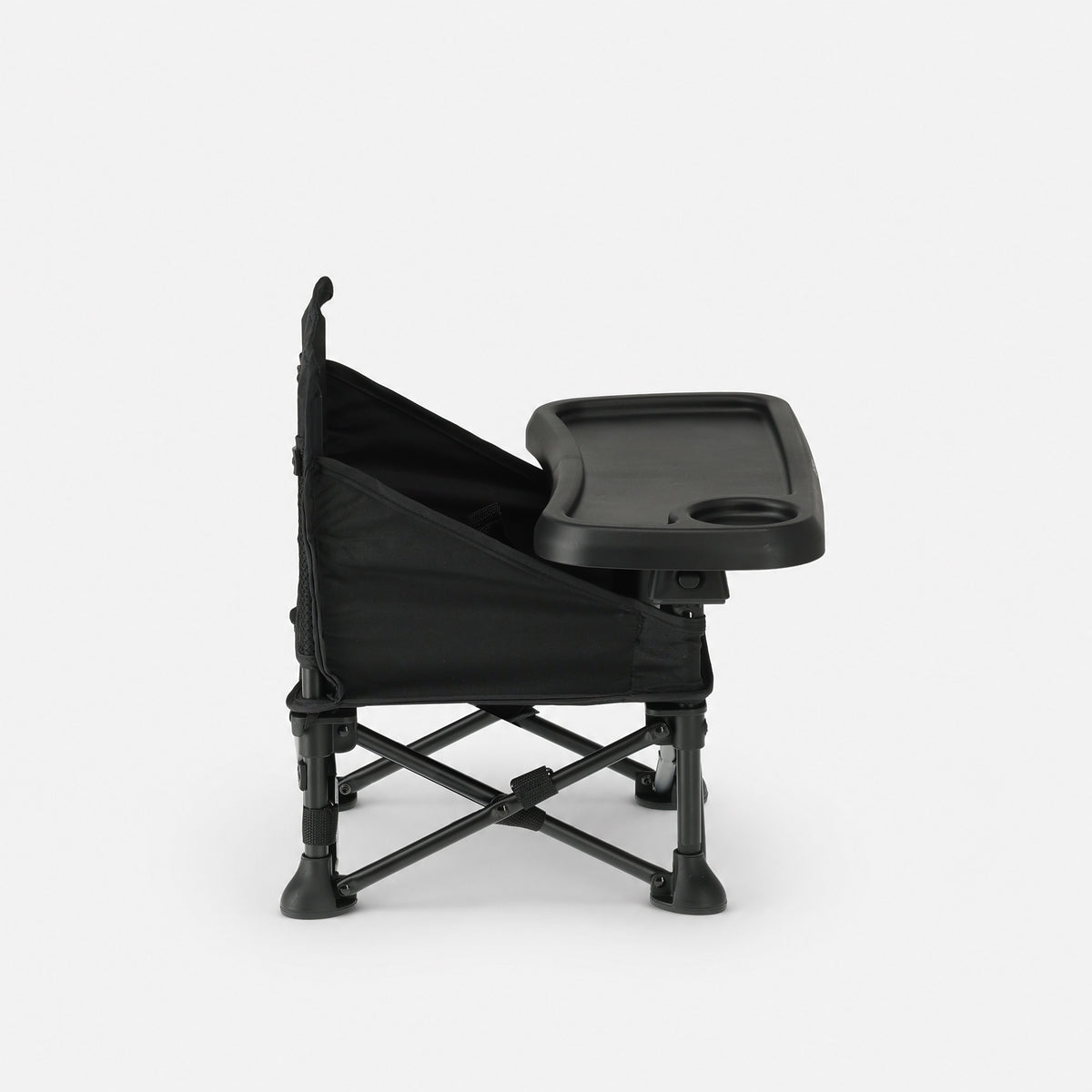 Pop 'N Sit Mini High Chair - Foldable Booster Seat - Black