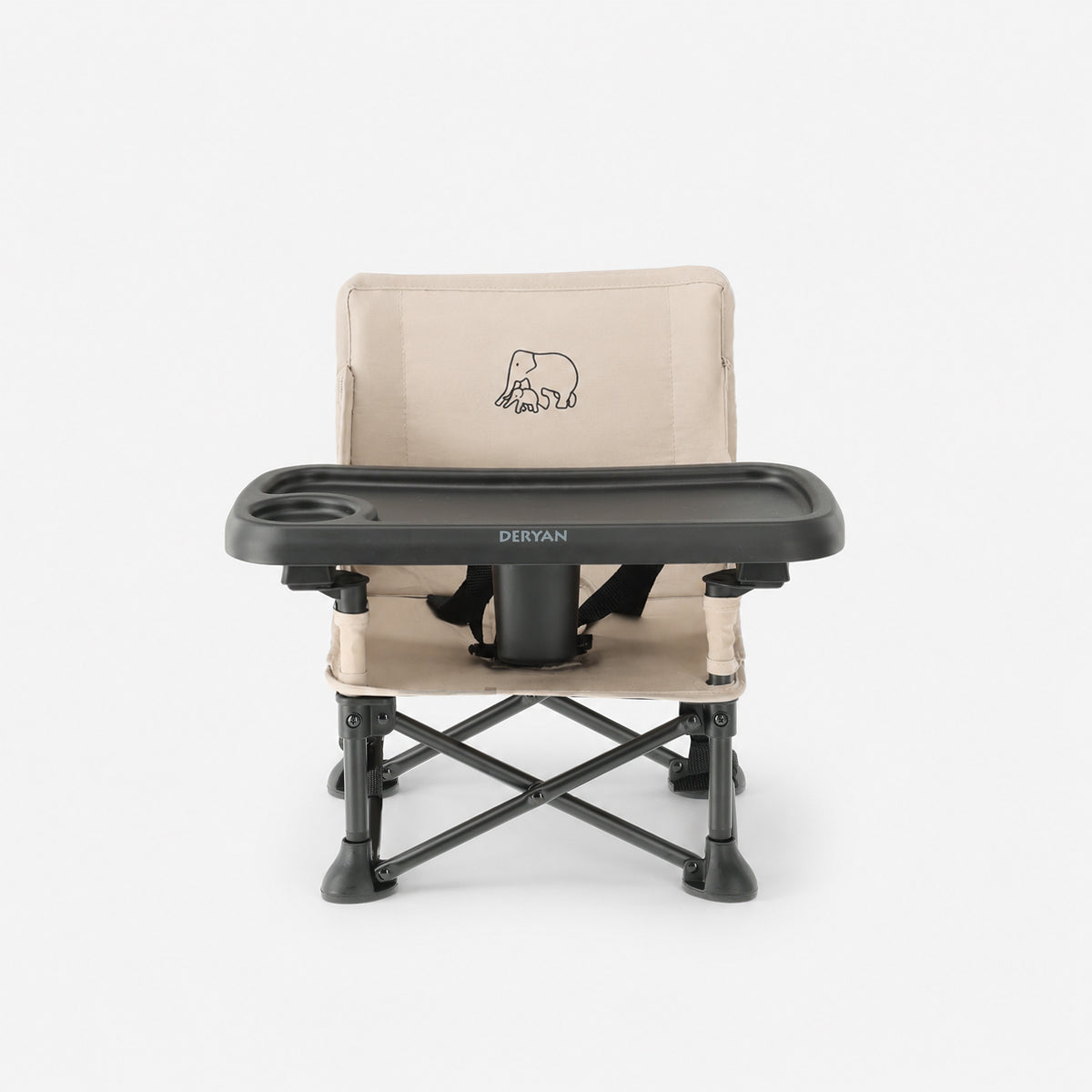 Pop 'N Sit Mini High Chair - Foldable Booster Seat - Nougat