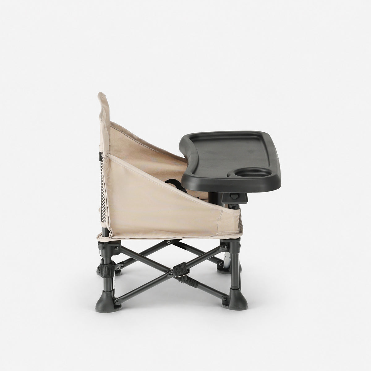 Pop 'N Sit Mini High Chair - Foldable Booster Seat - Nougat