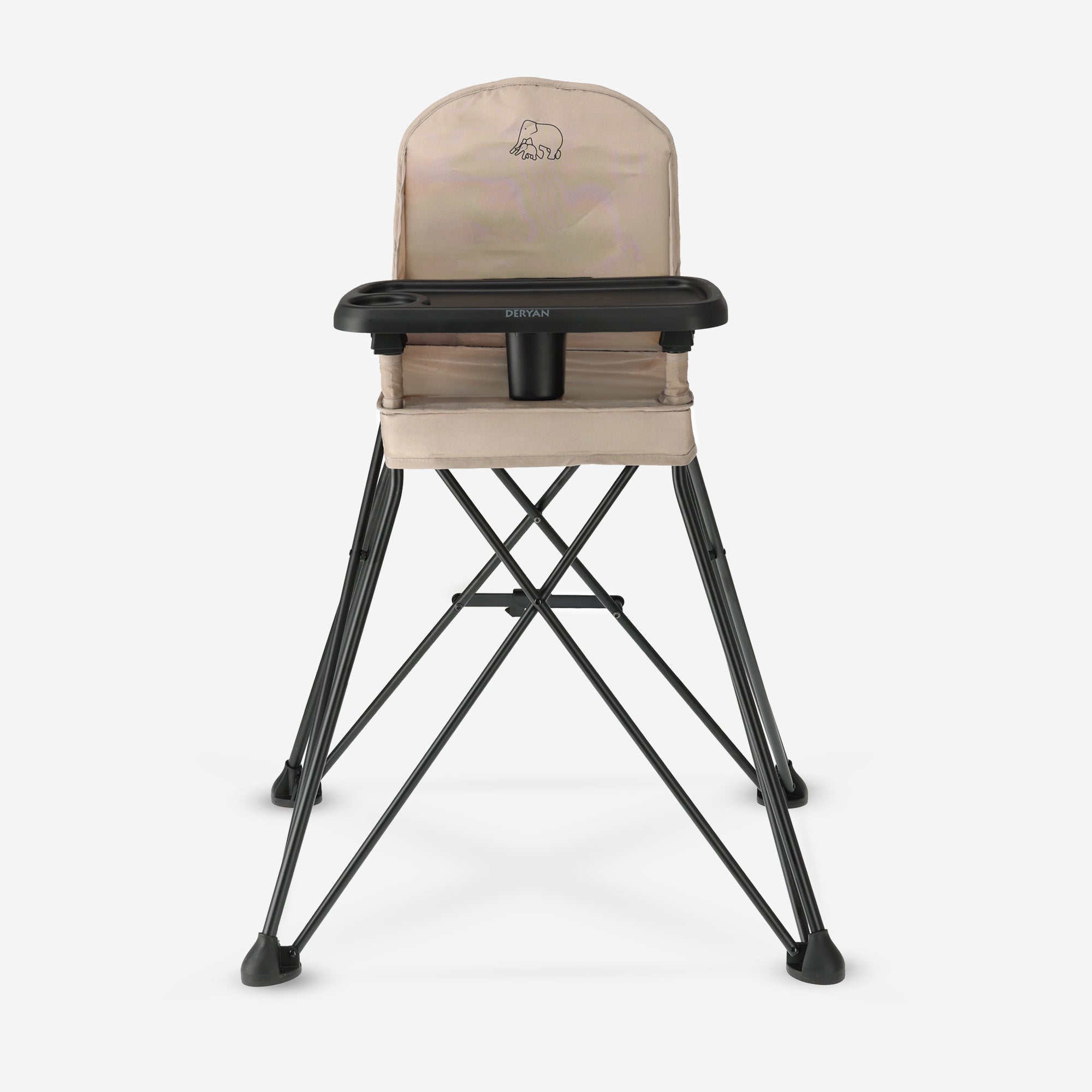Pop 'N Sit Portable High Chair - Foldable High Chair - Includes a handy carrying bag - Nougat