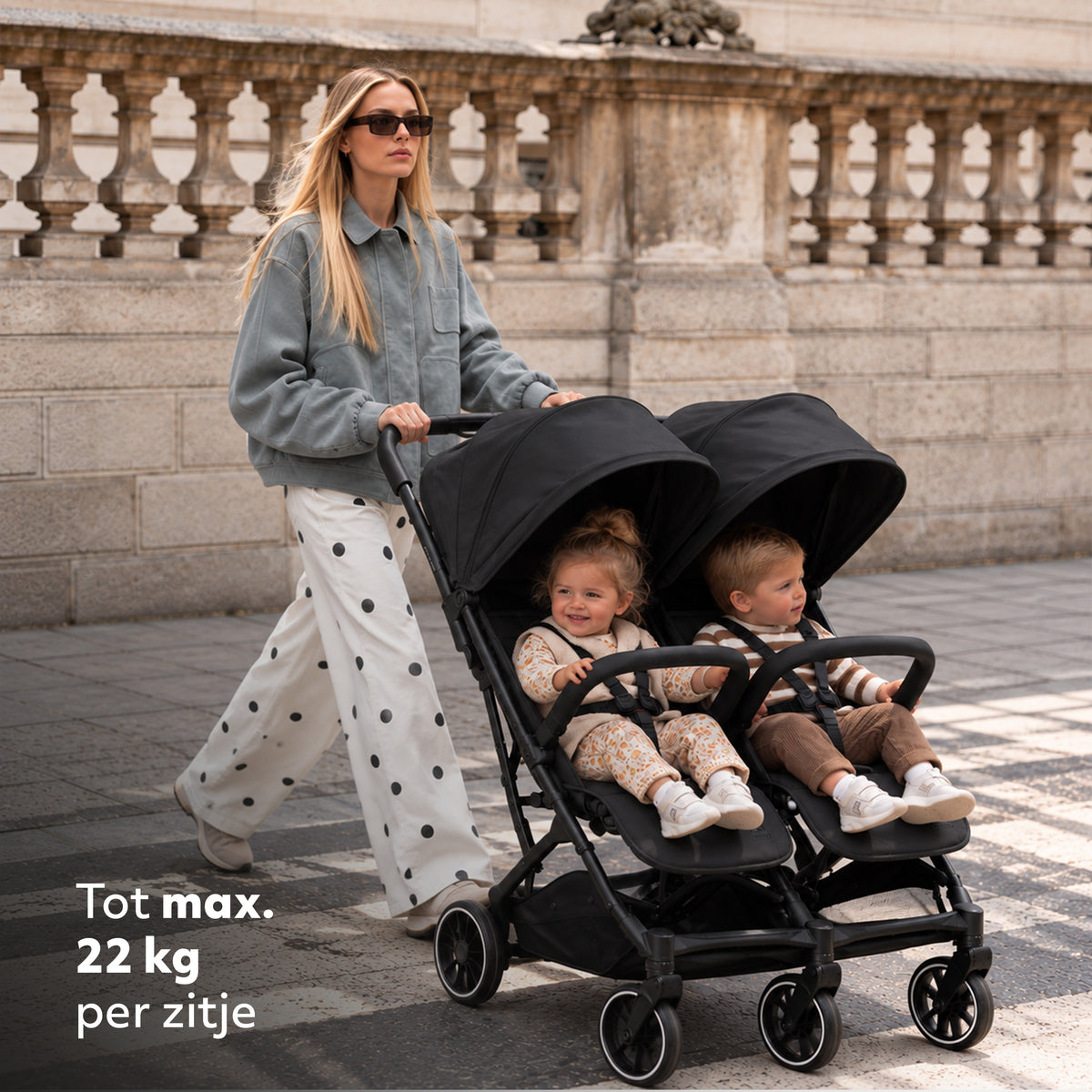 Rolo X2 Duo Buggy Black