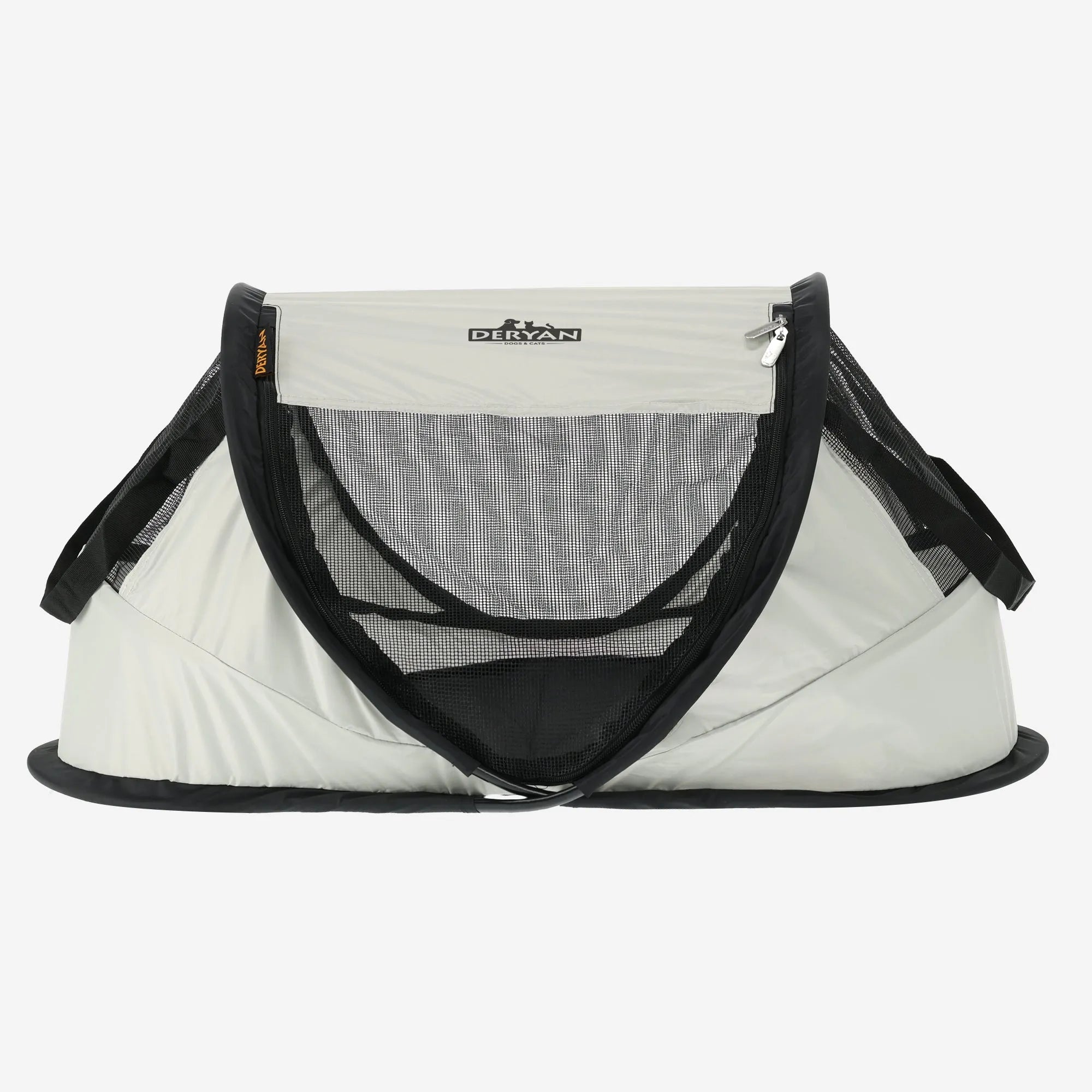Small Extra-Thick Mesh Pop-Up Travel Crate | DERYAN