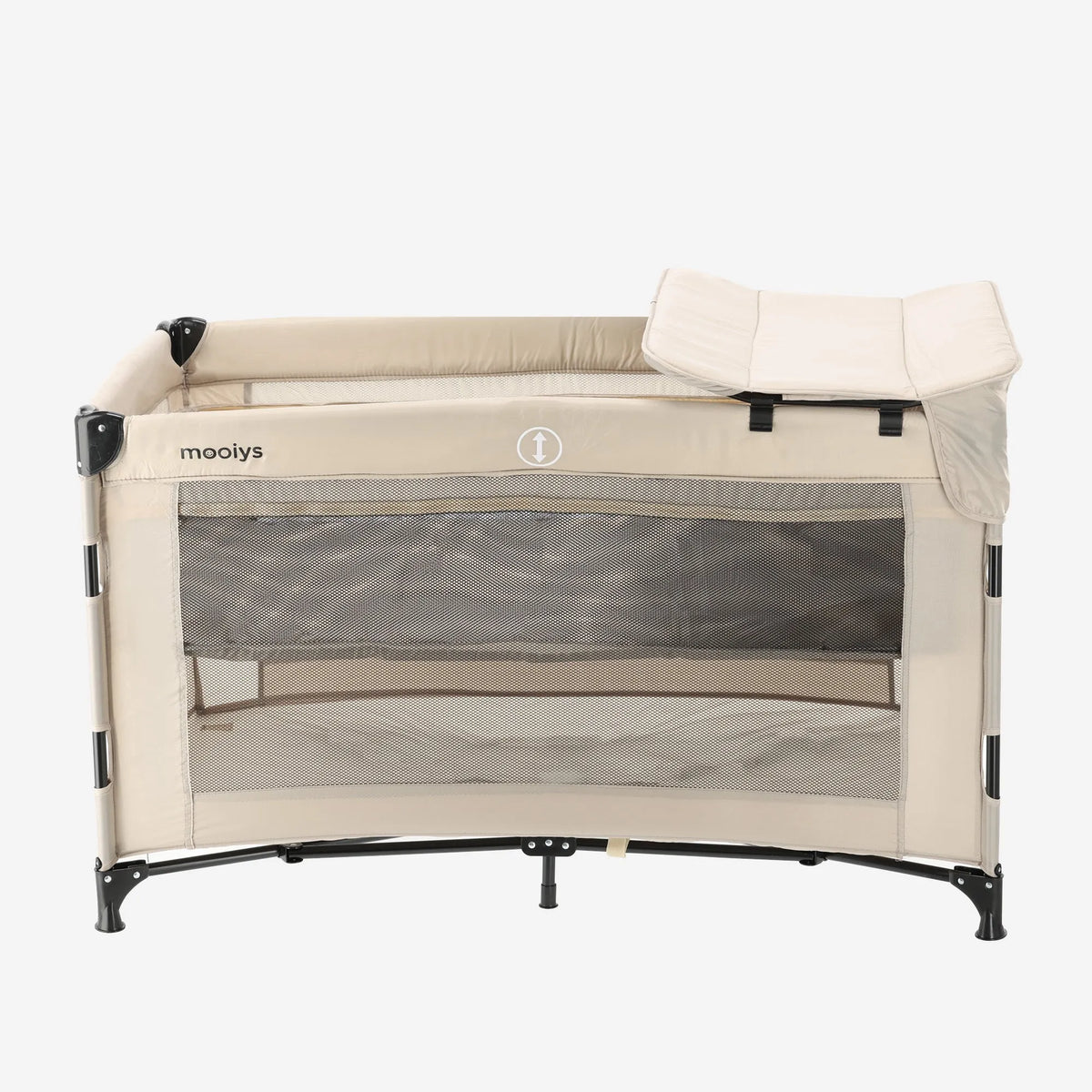 Mooiys Campingbed 120x60cm - Cream