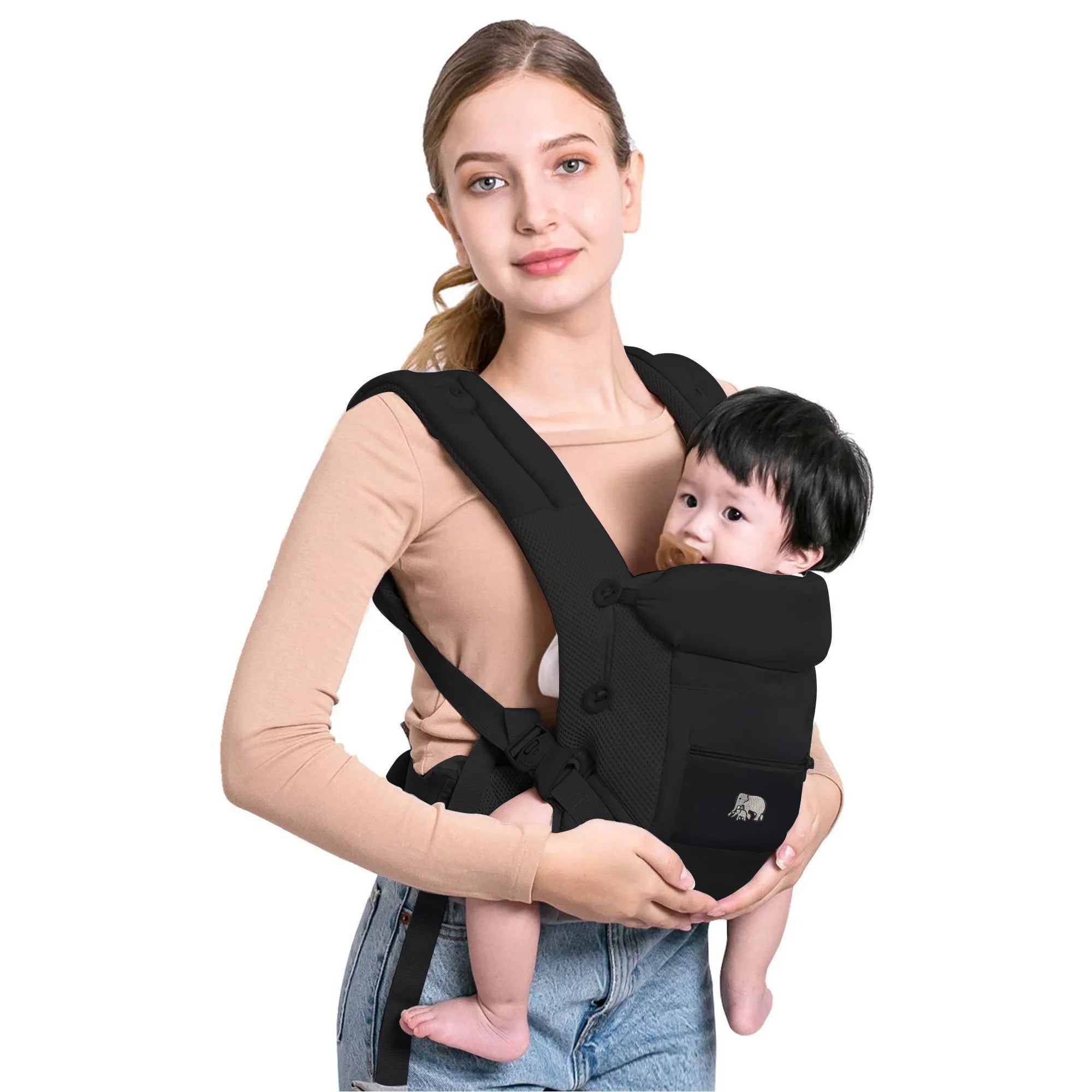 Baby Carrier 4-in-1 - Black