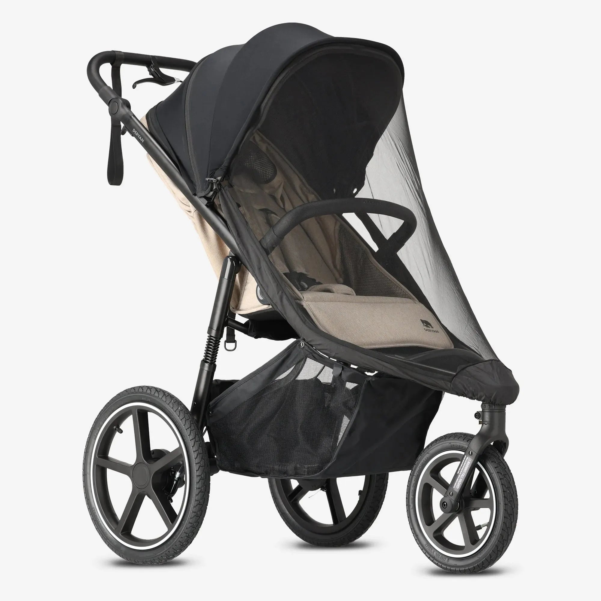 Bolt Running Stroller Cream
