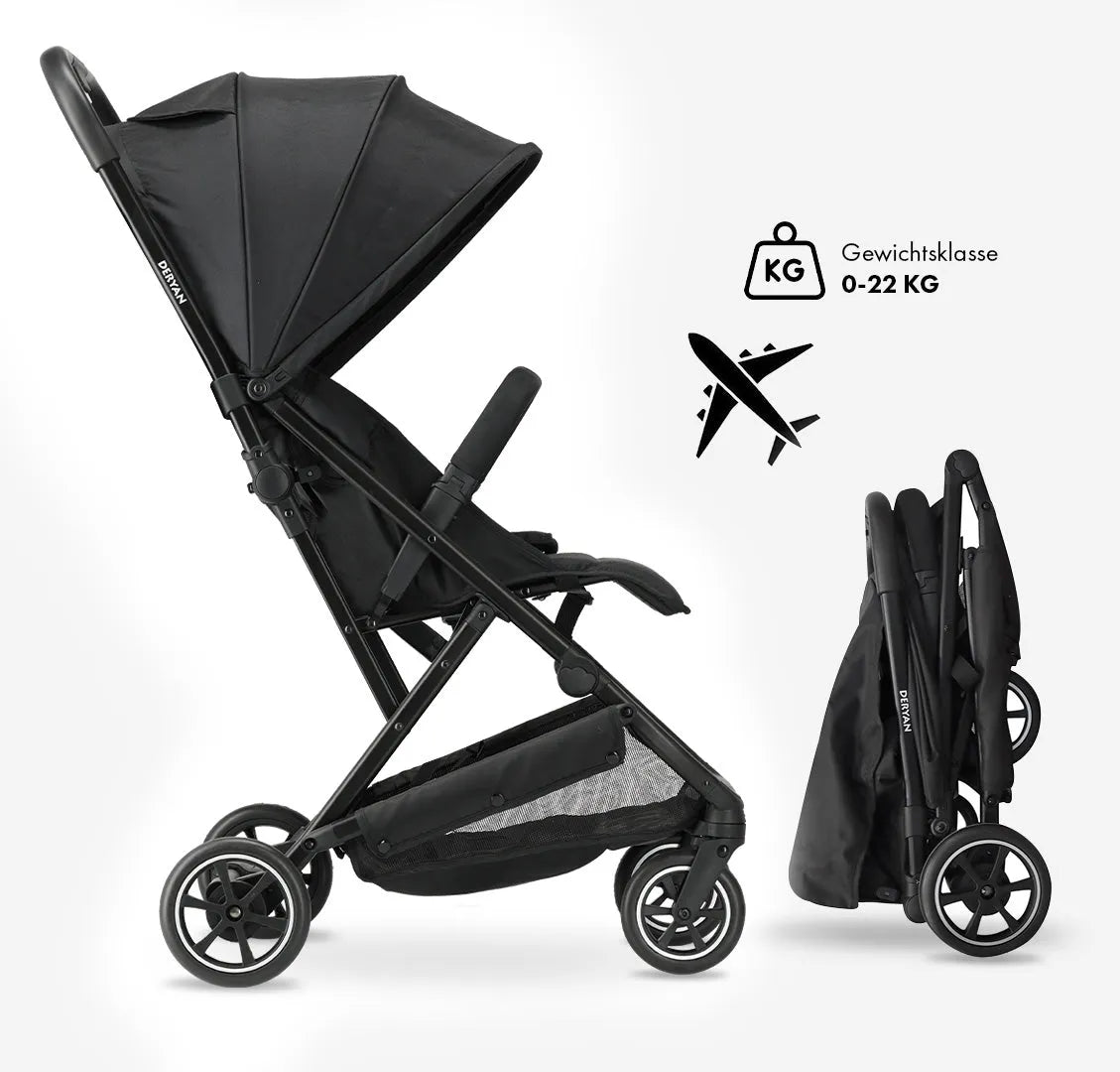Carrito Ligero Easy Luxe - Negro