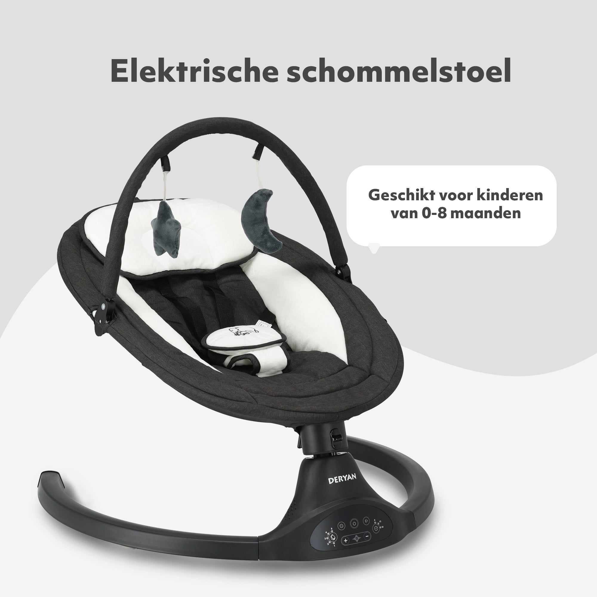 Electric Rocking Chair Black