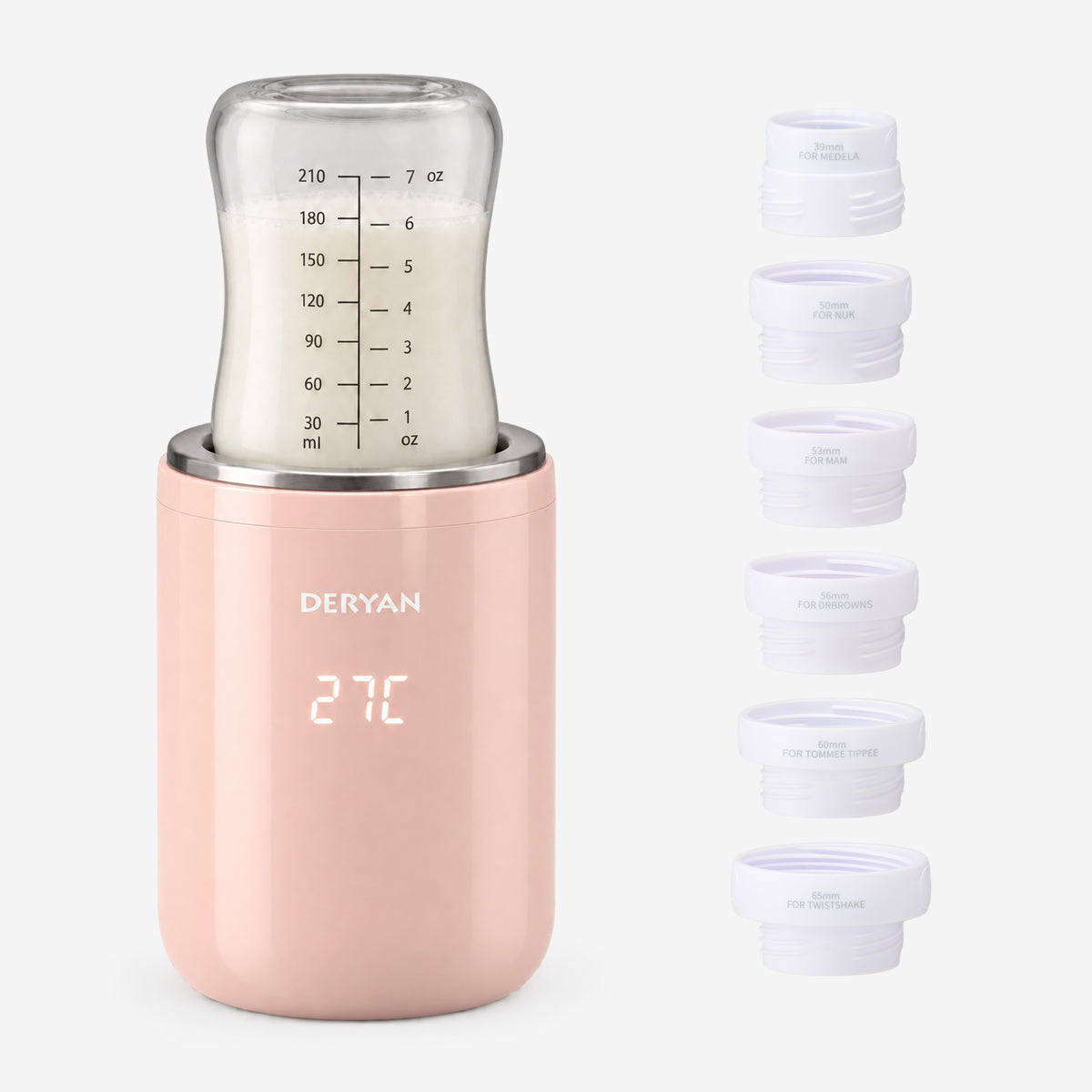 Bottle-In Bottle Warmer - Pink