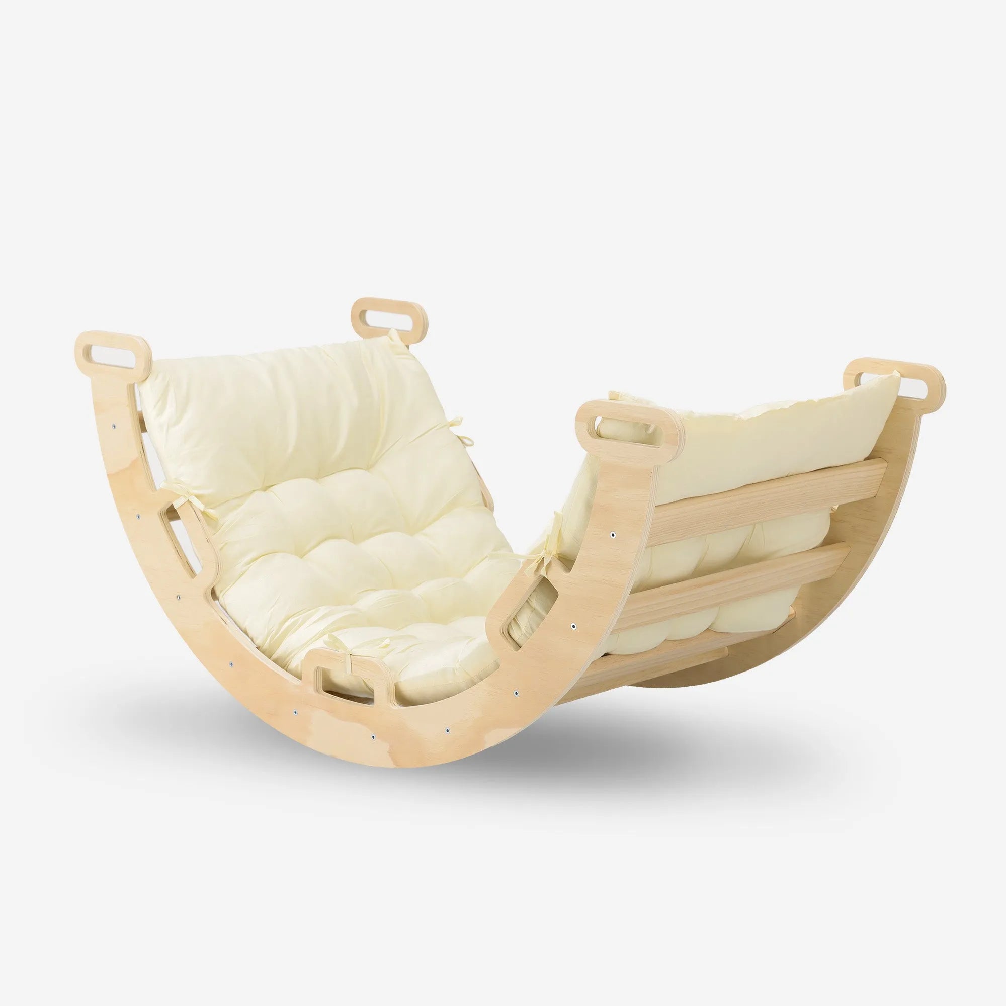 Luxury Wooden Climbing Arch with Cushion