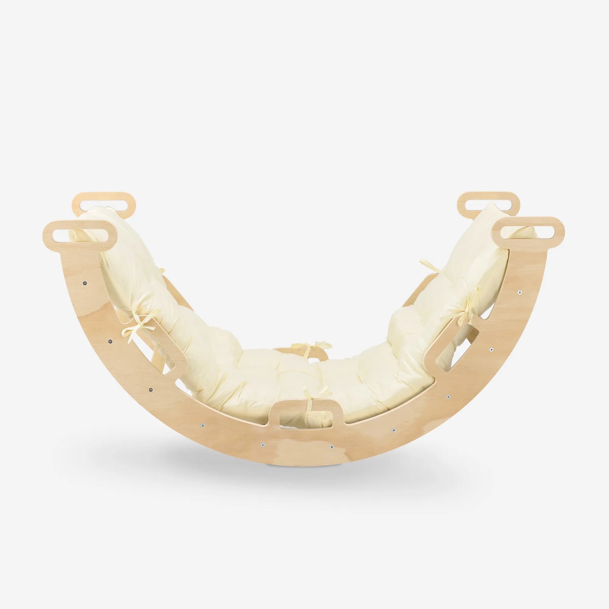 Arche d'escalade en bois de luxe avec coussin