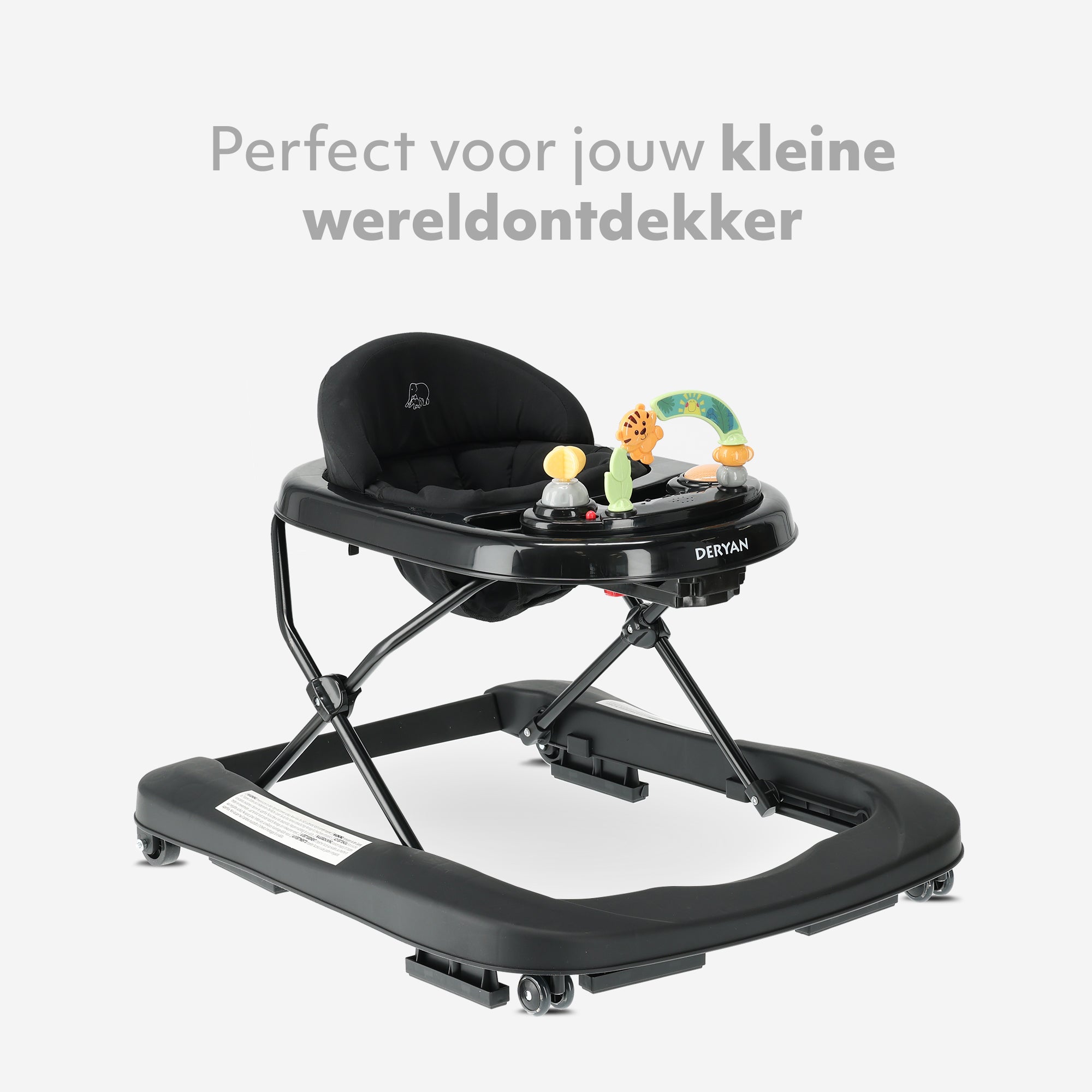 2-in-1 Walker Black