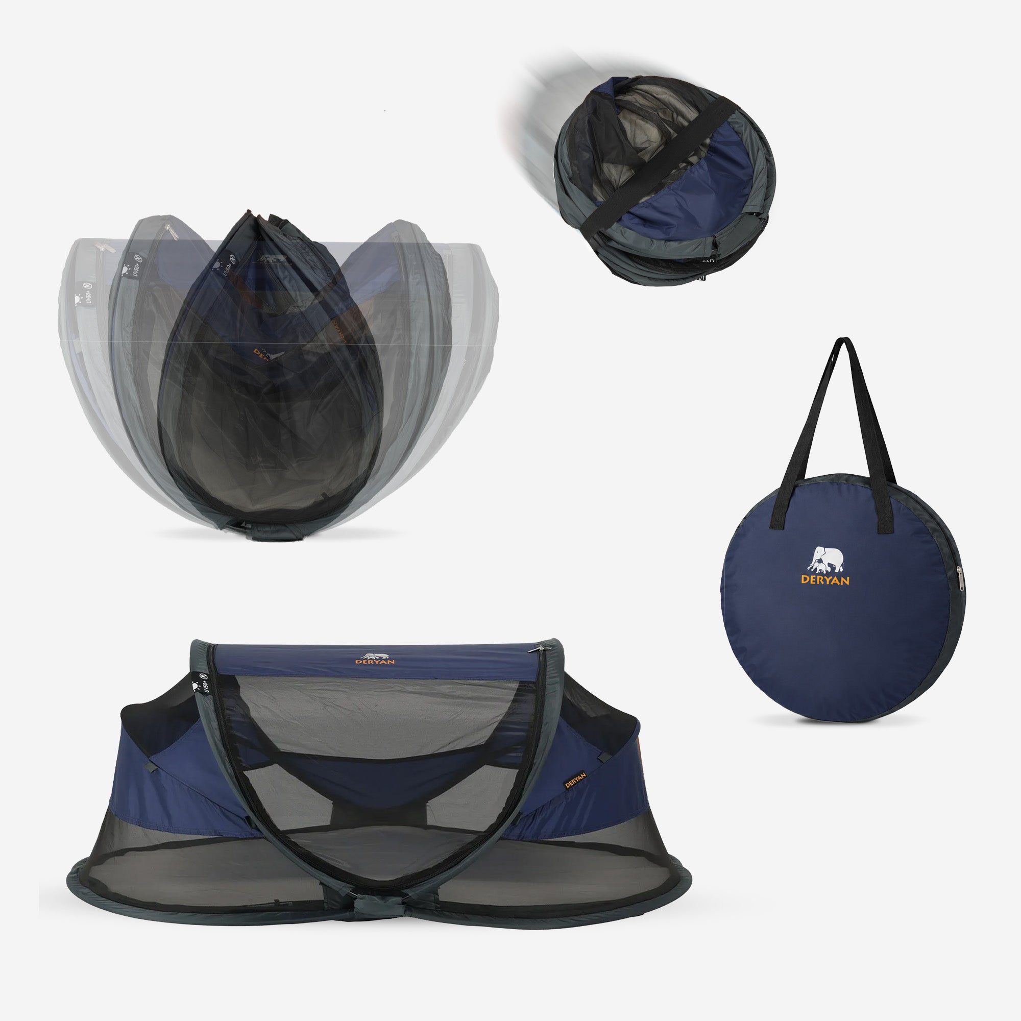 Baby Luxe Navy