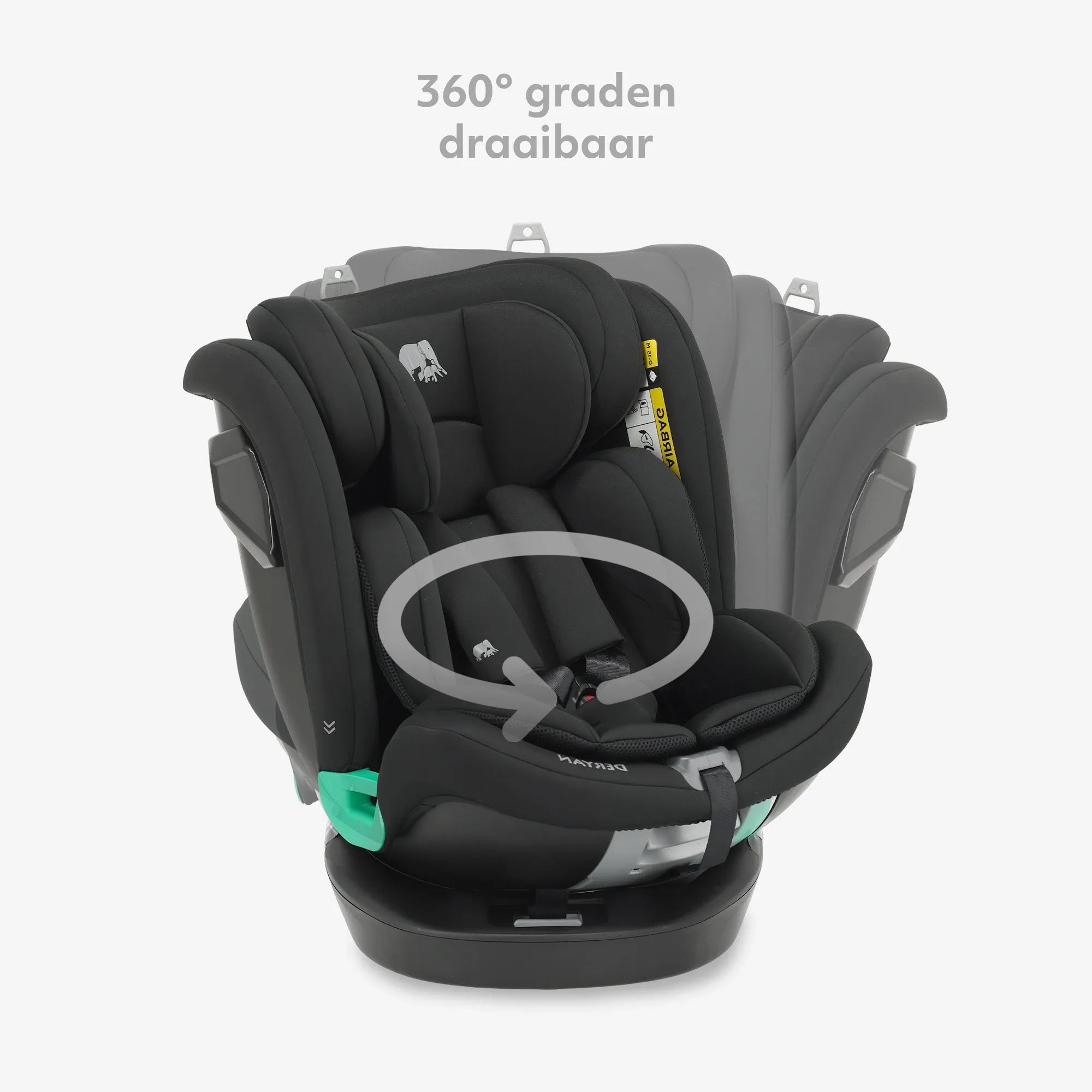 Colin Luxe I-size Car Seat - Group 0-1-2-3 - Isofix - Swivels 360°
