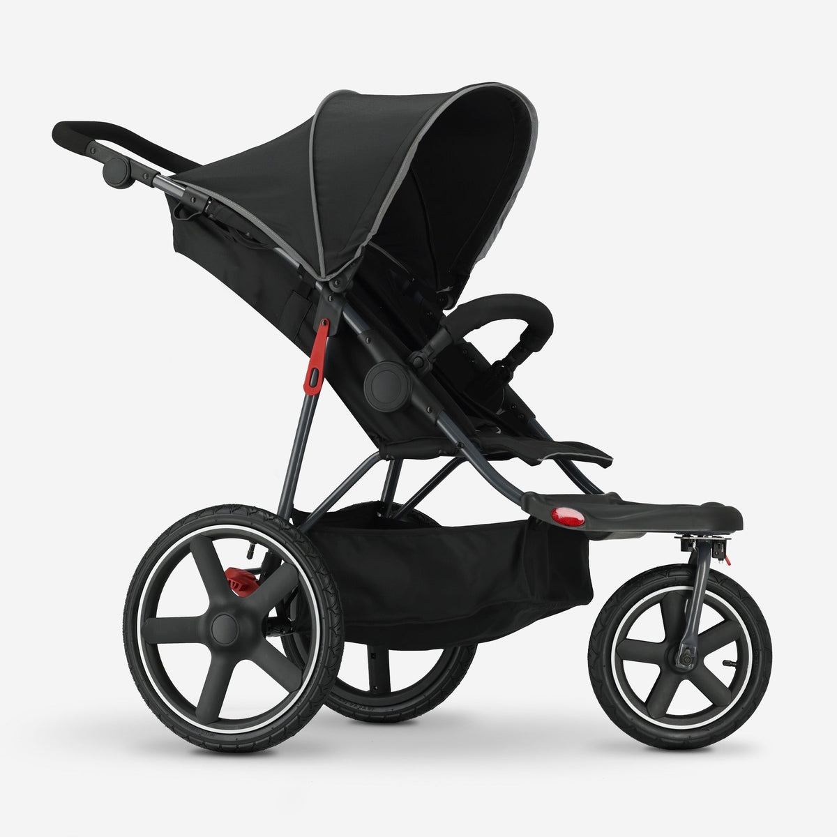 Mooiys Cruze Jogger Running Stroller - Black