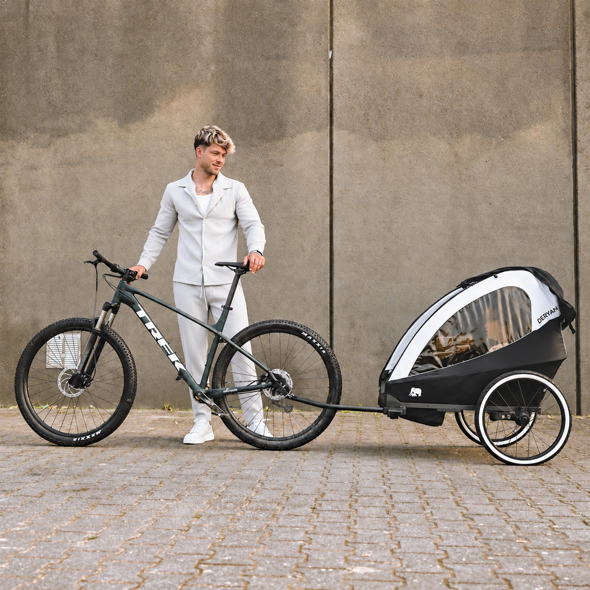 Fahrradanhänger - Buggy - Jogging-Kinderwagen