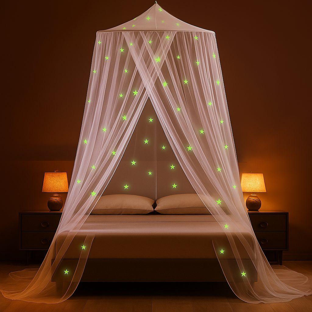 Glow in the dark Mosquito net